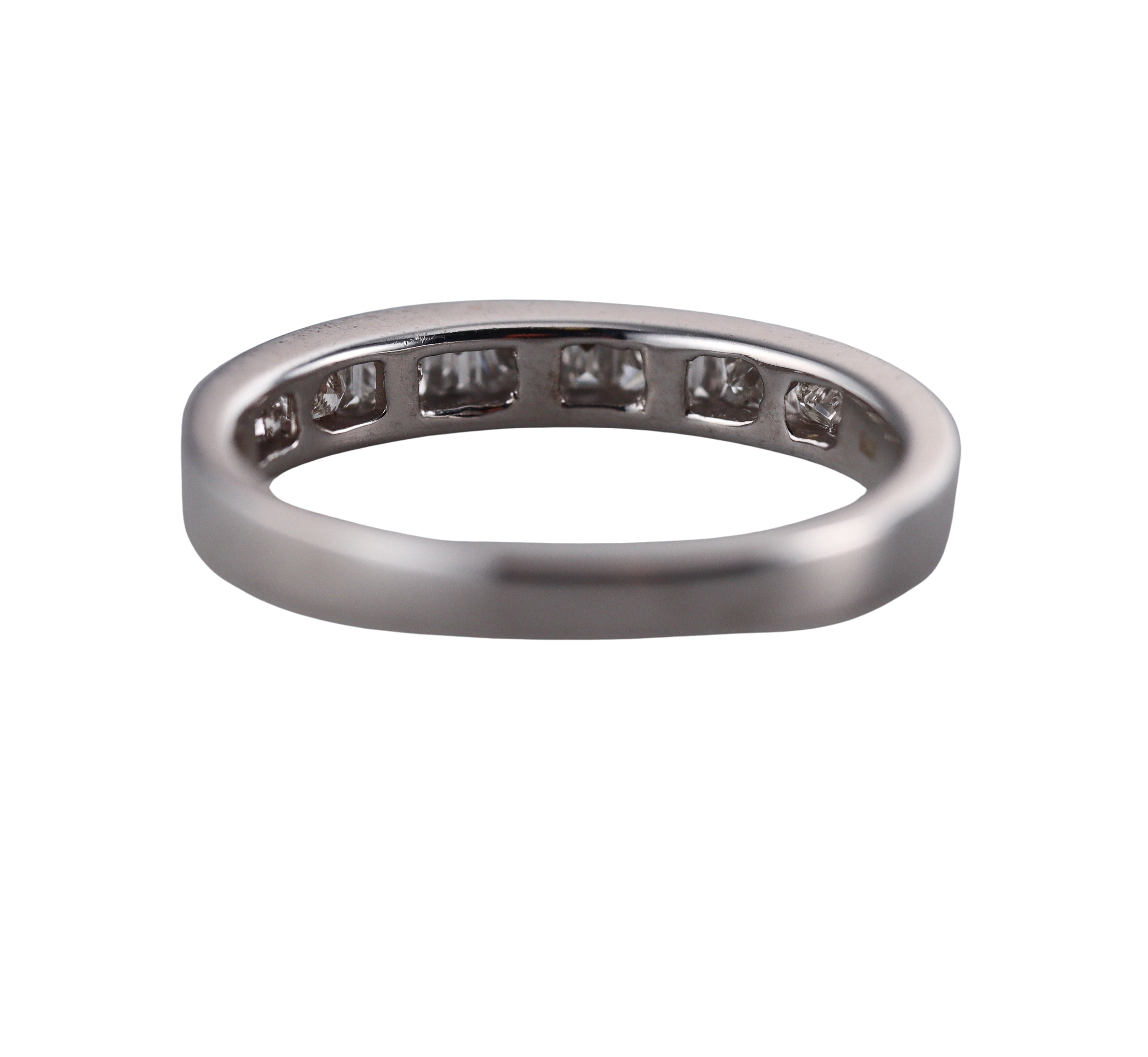 Kallati White Gold Diamond Wadding Band Ring