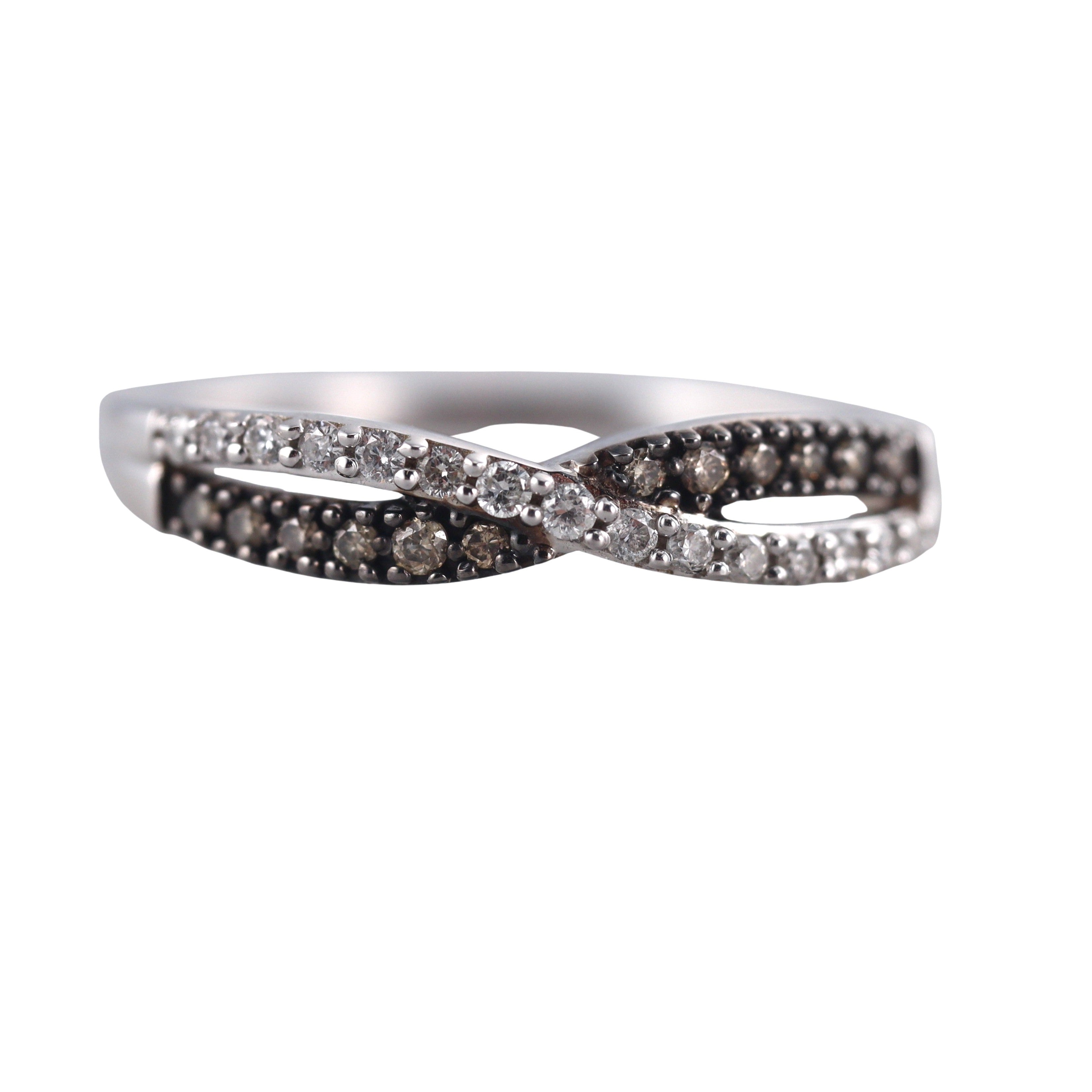 Kallati  White Gold Fancy Diamonds Ring