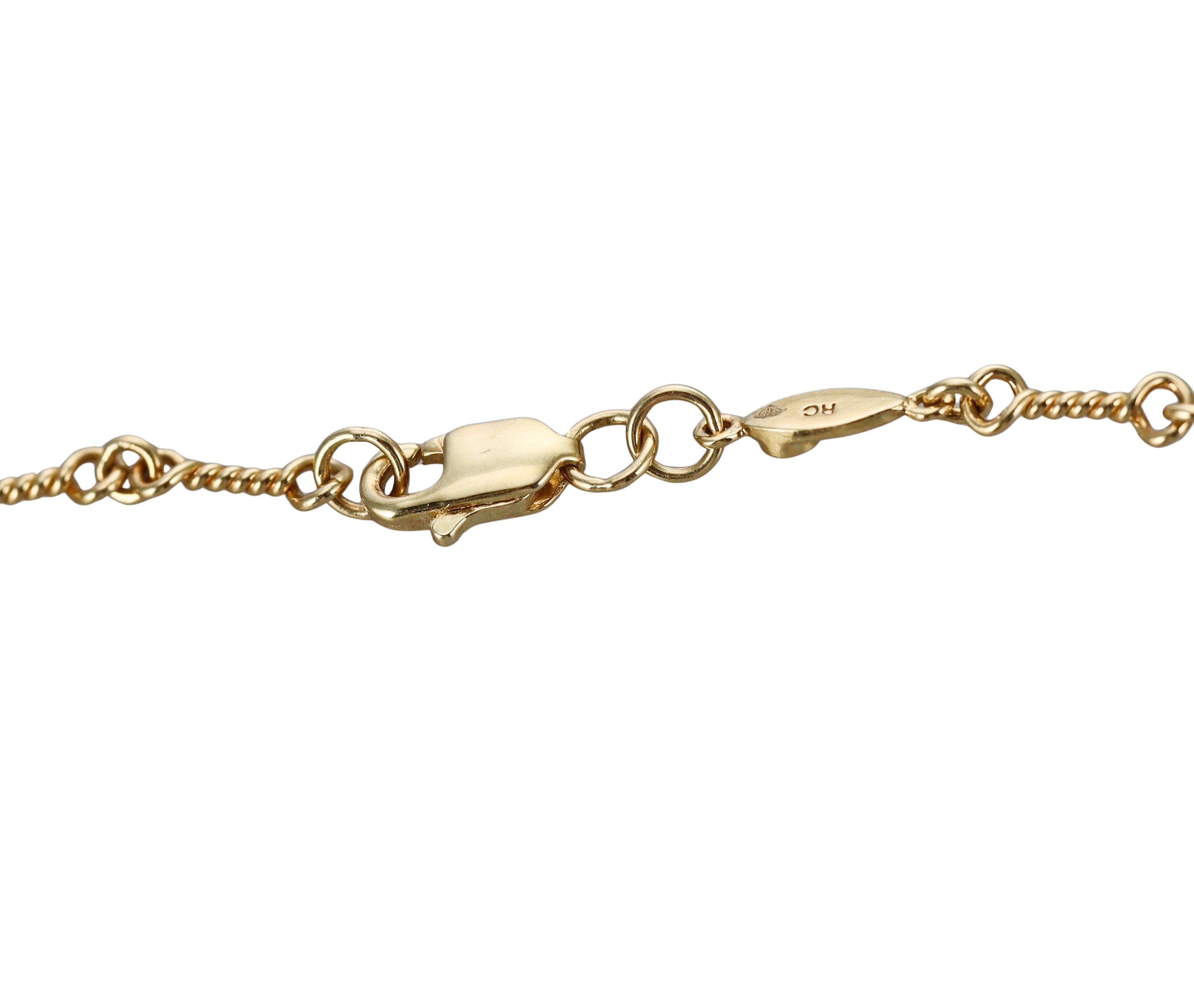 Roberto Coin Diamond Gold Chain Necklace