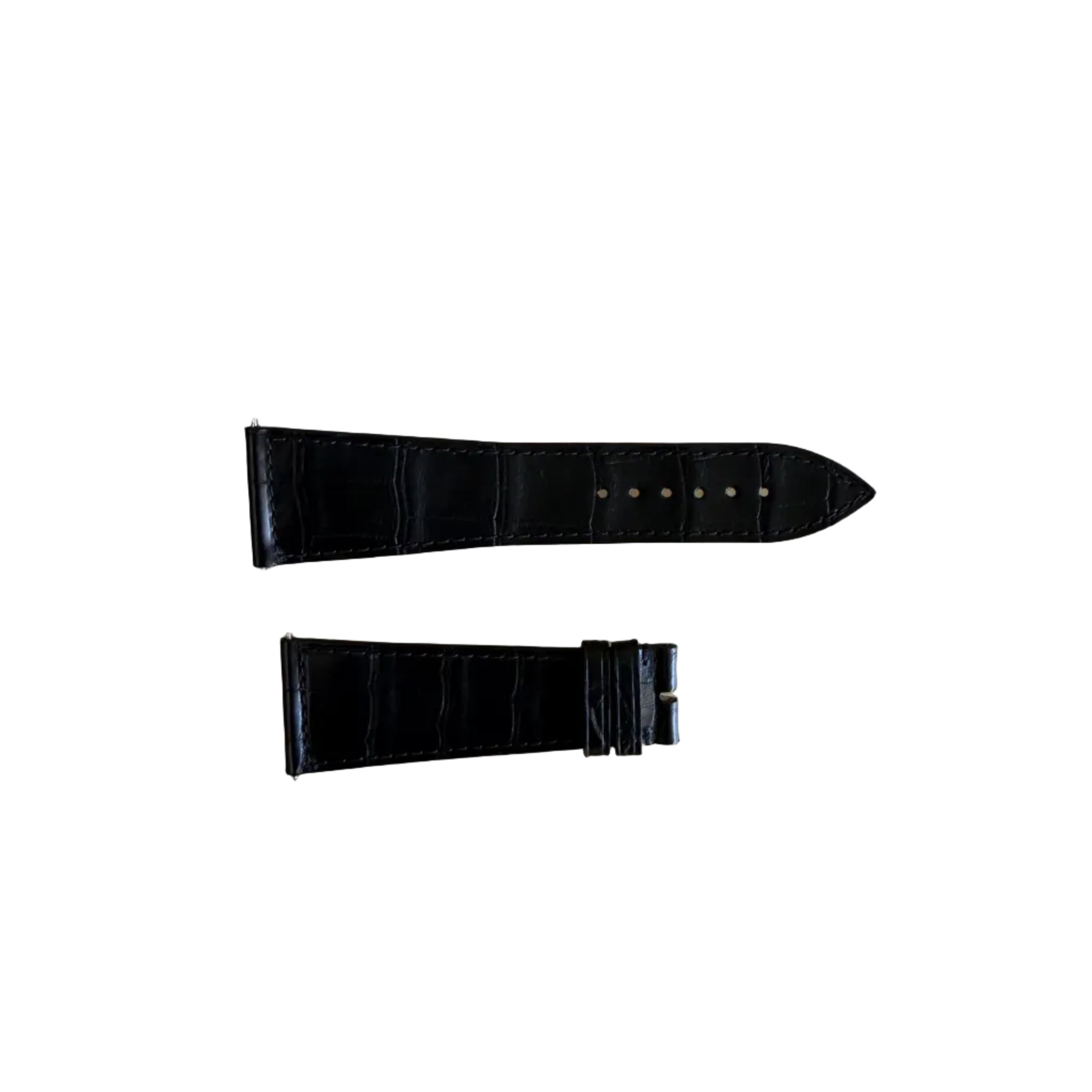 Authentic Franck Muller Black Crocodile Watch Strap Band 26mm