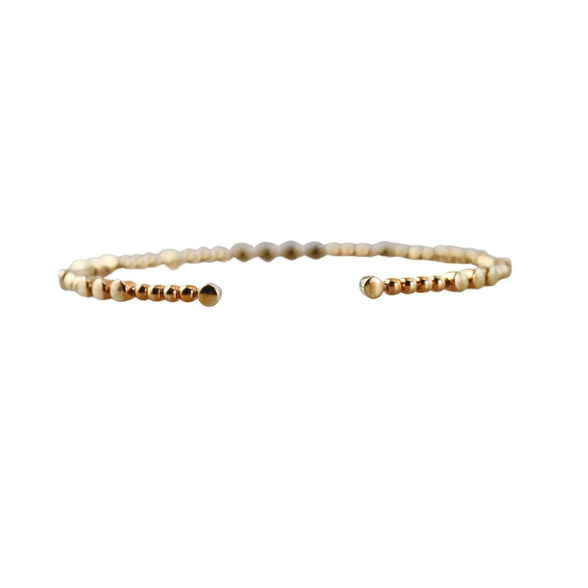 Marli 18k Gold Diamond Cuff Bracelet