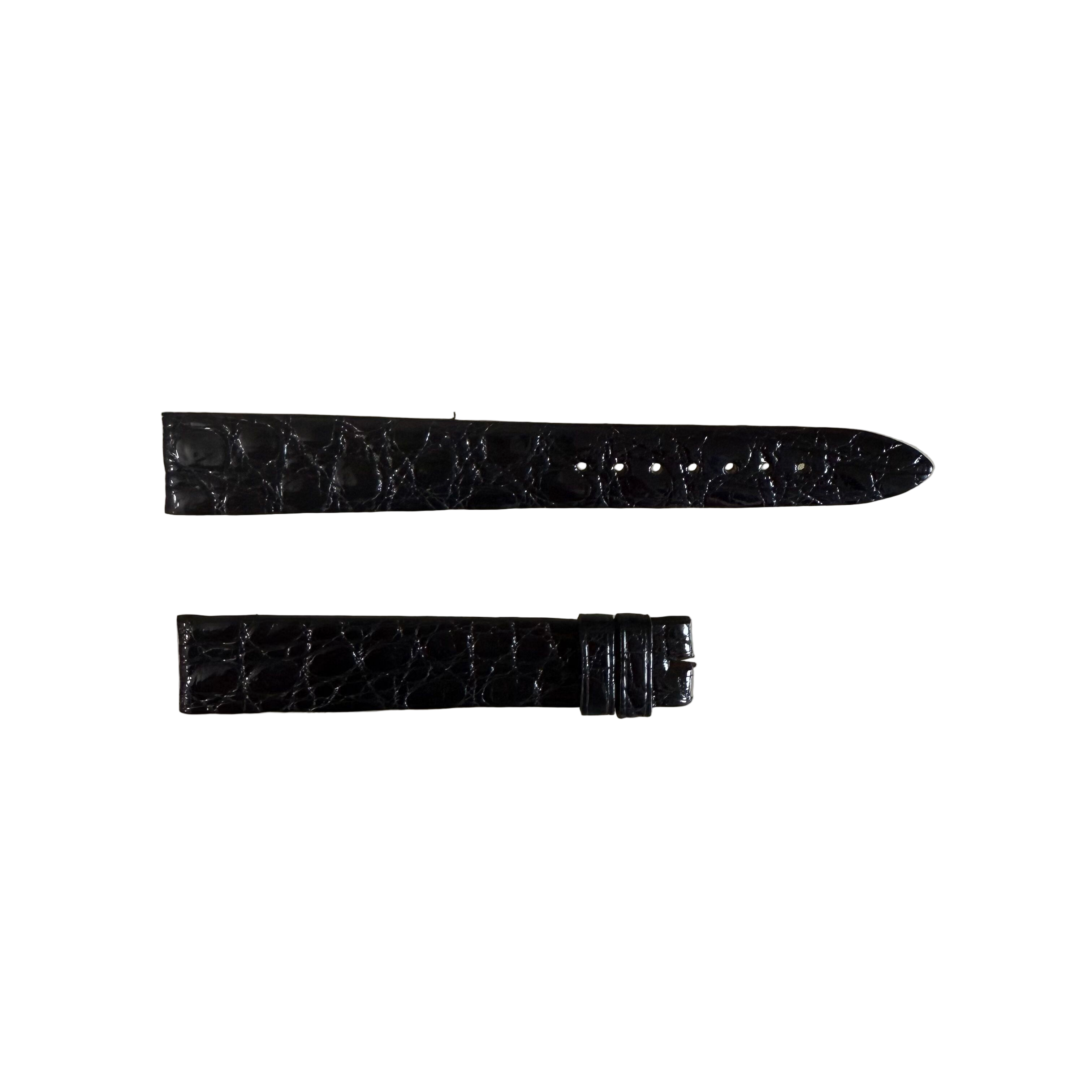 Authentic Breguet Black Crocodile Watch Strap Band 16mm