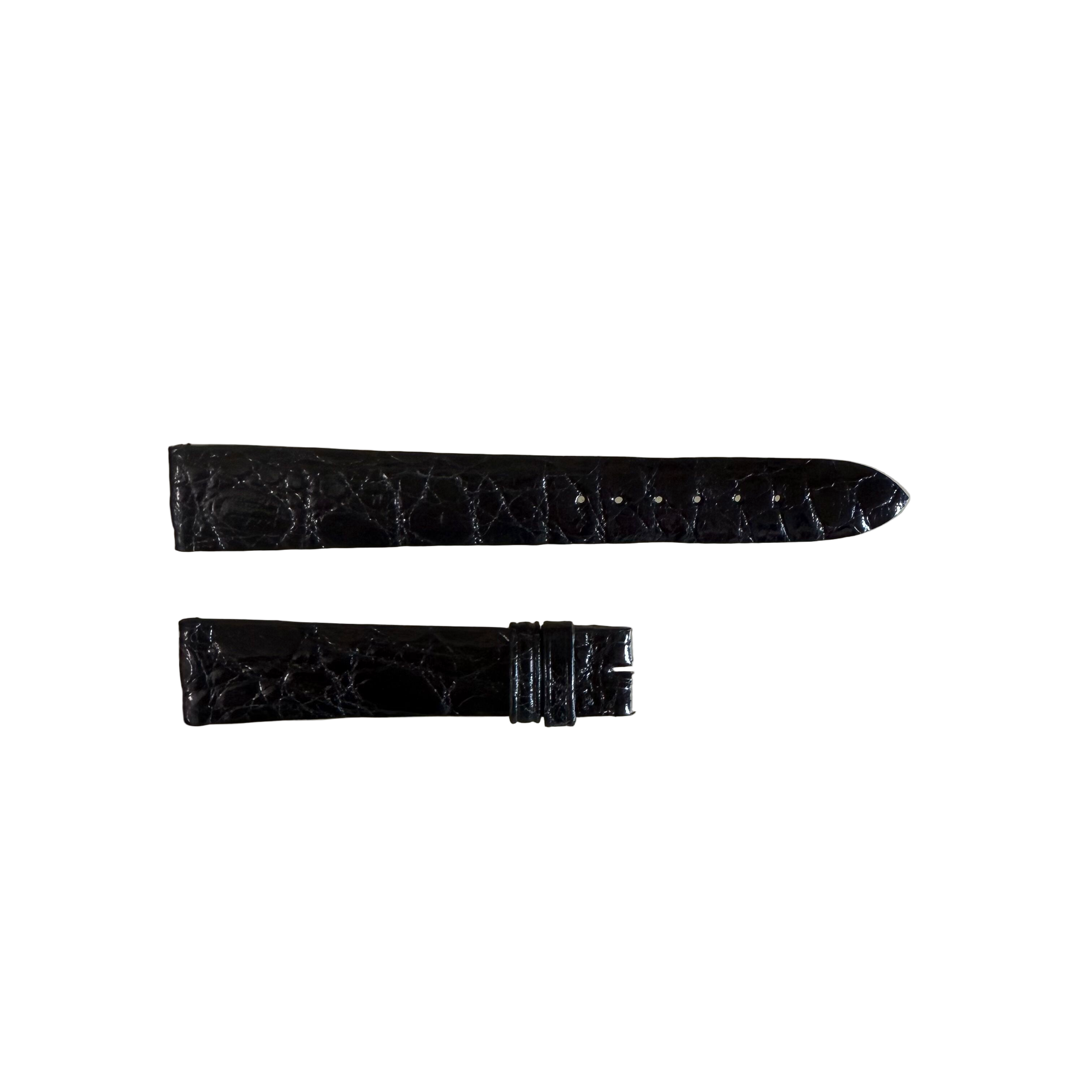 Authentic Breguet Black Crocodile Watch Strap Band 18mm