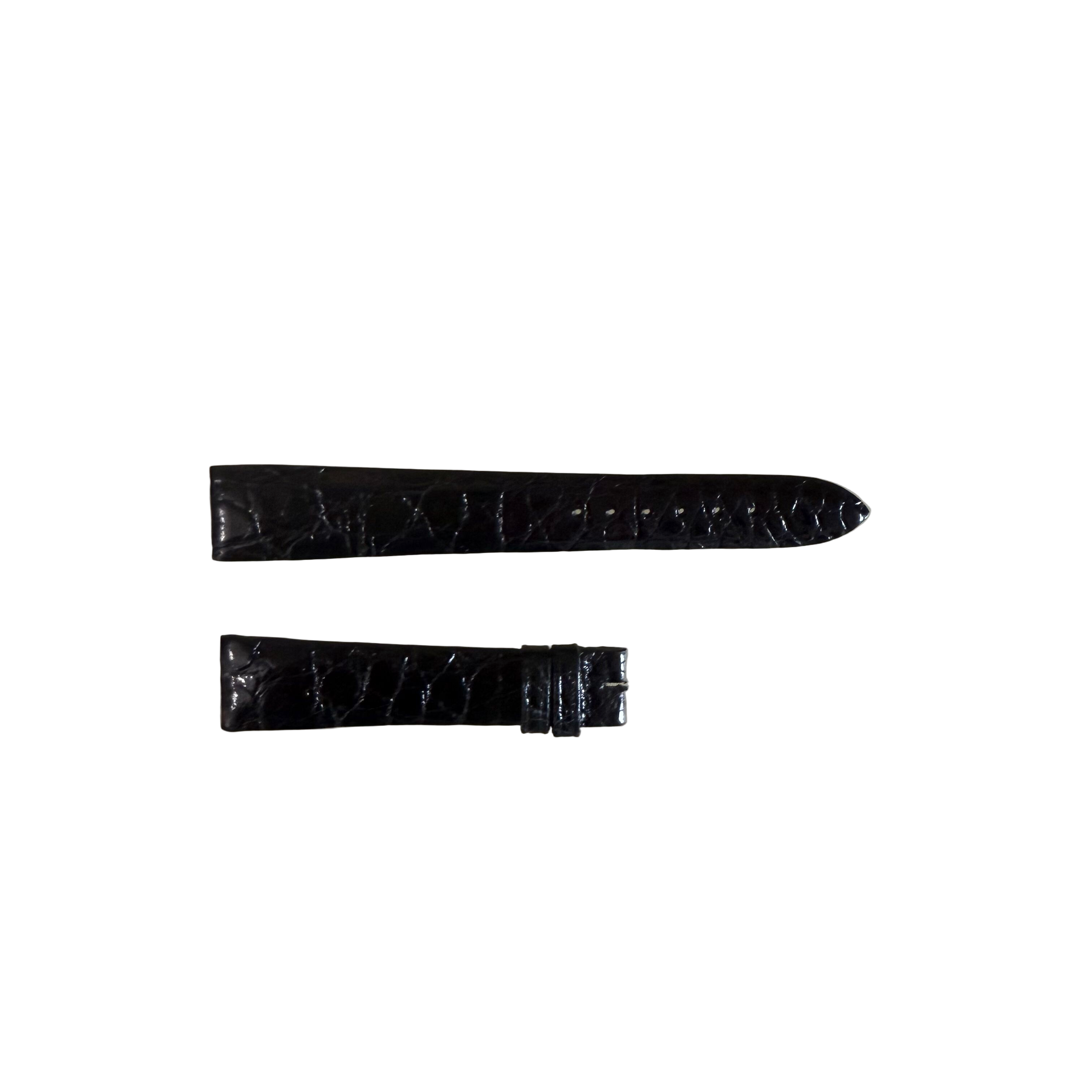 Authentic Breguet Black Crocodile Watch Strap Band 18mm