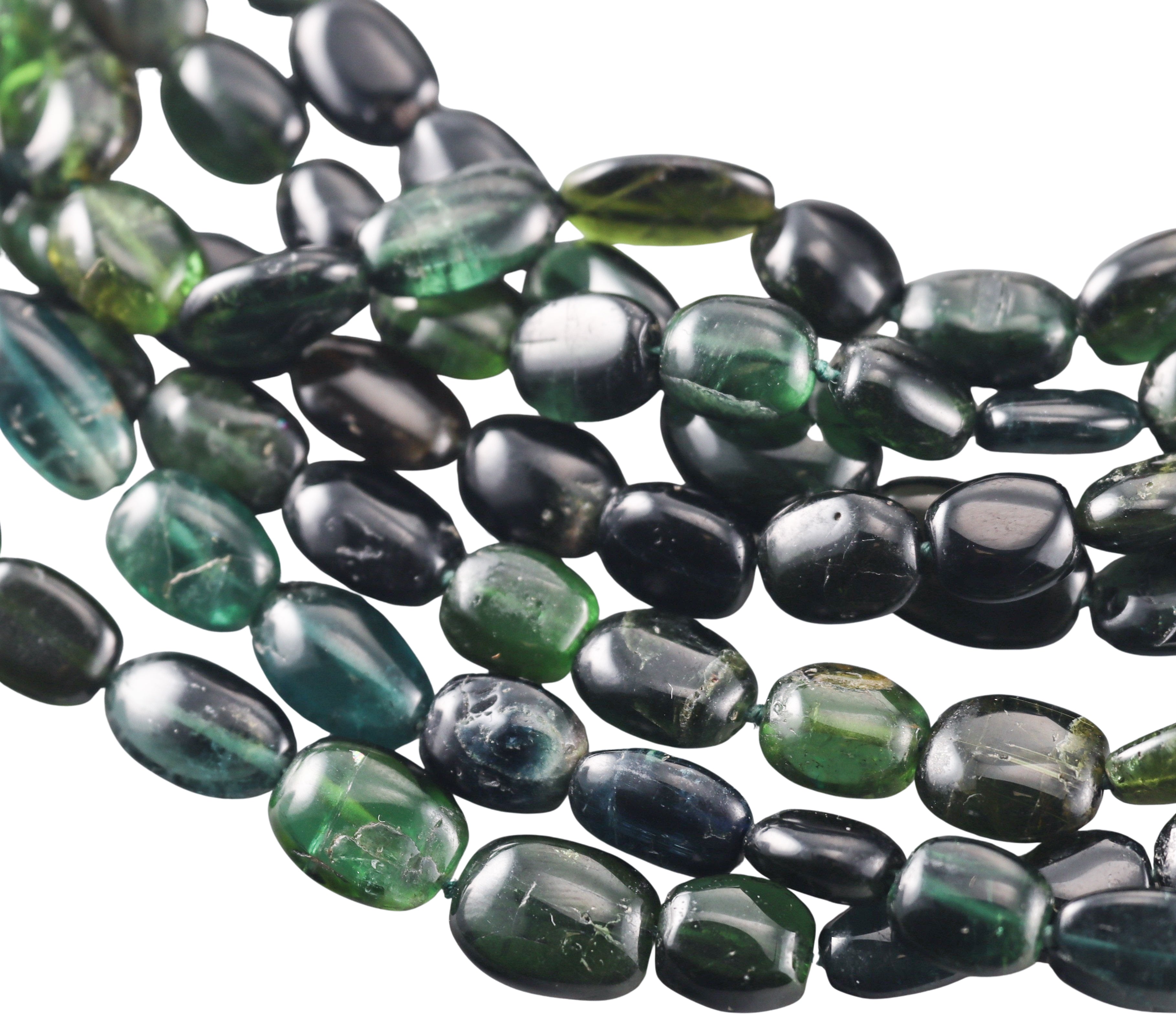 Kai-Yin Lo Sterling Multicolor Tourmaline Bead Necklace