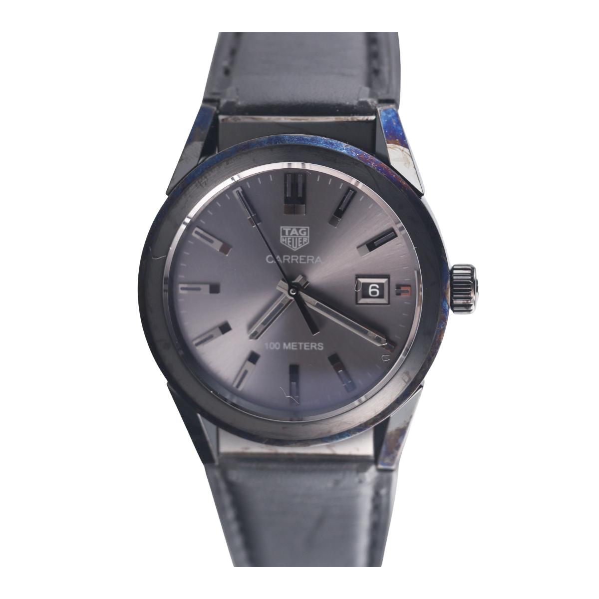 TAG Heuer Carrera Black Dial Watch WBG1313