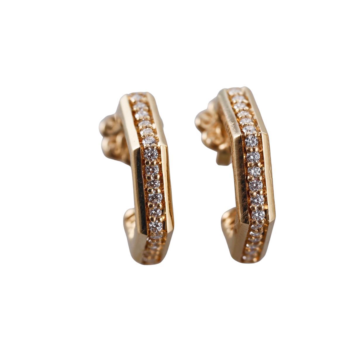 Marli 18k Yellow Gold Earrings