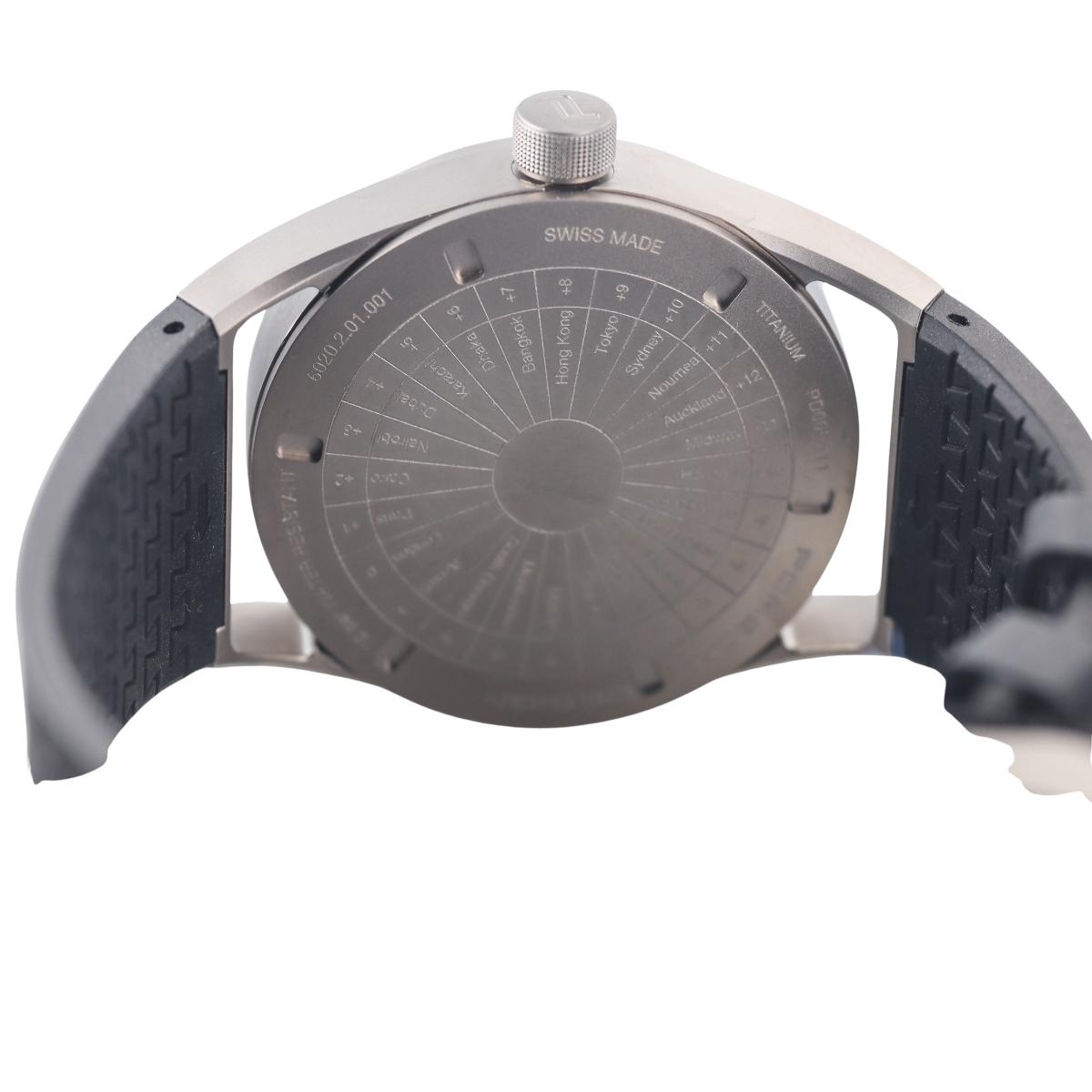 Porsche Design Globetimer 1919 Titanium Automatic Watch 6020.2.01.001