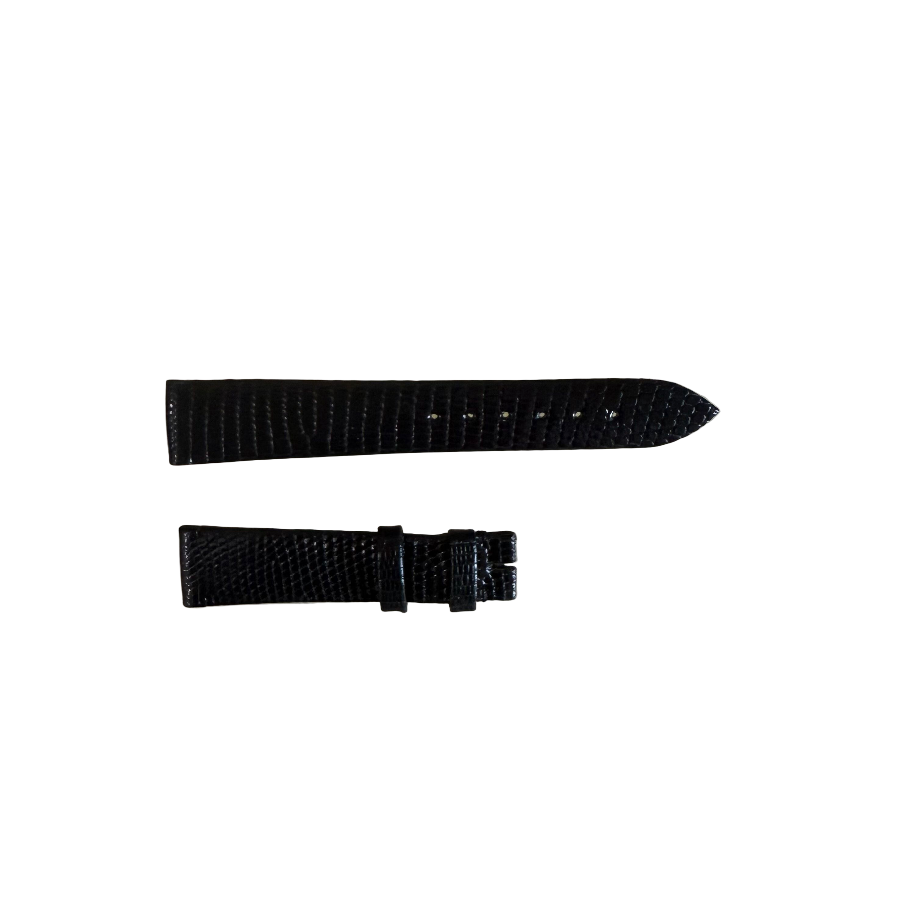 Authentic Breguet Black Lizard Watch Strap Band 16.5mm