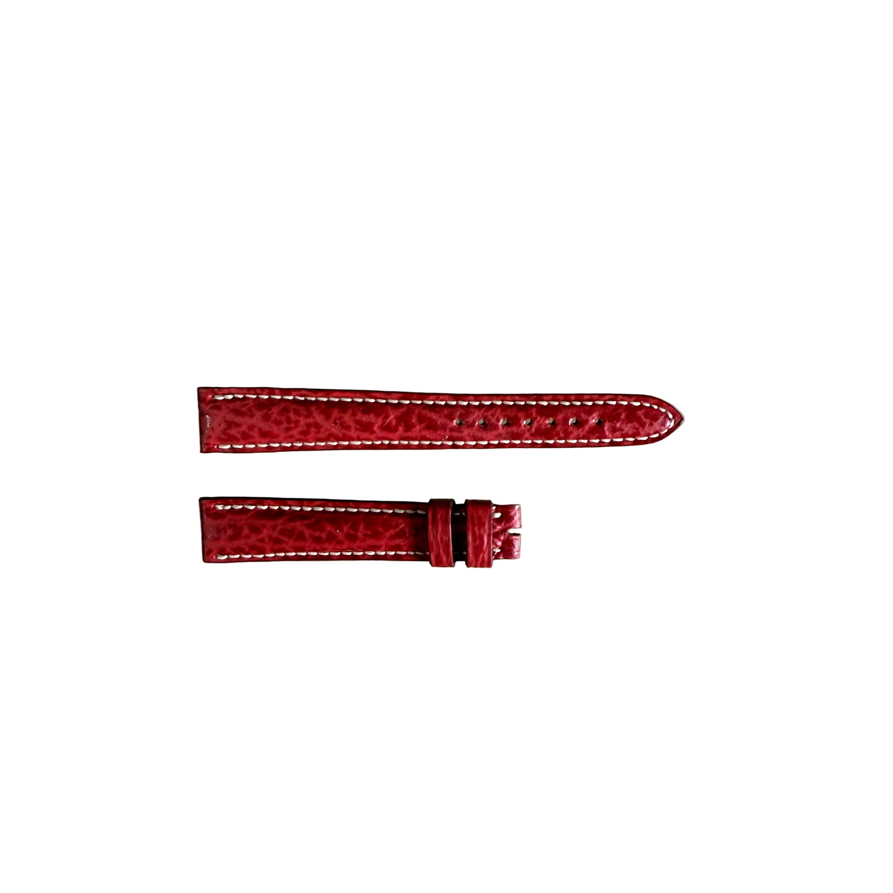 Authentic Breguet Red Shark Watch Strap Band 14mm Padded & Stitched
