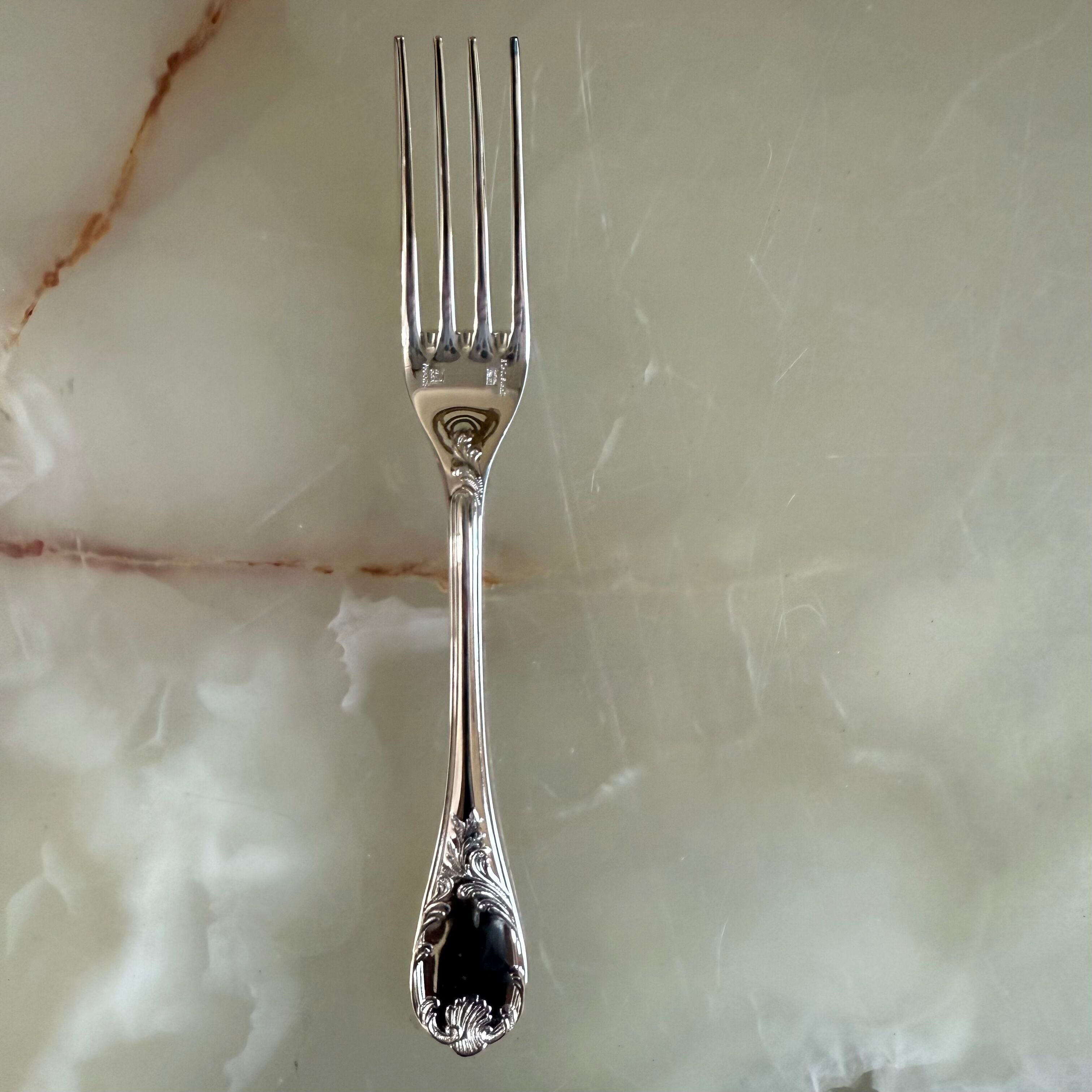 Christofle Marly Silver Plated Two-Piece Children’s Flatware Set