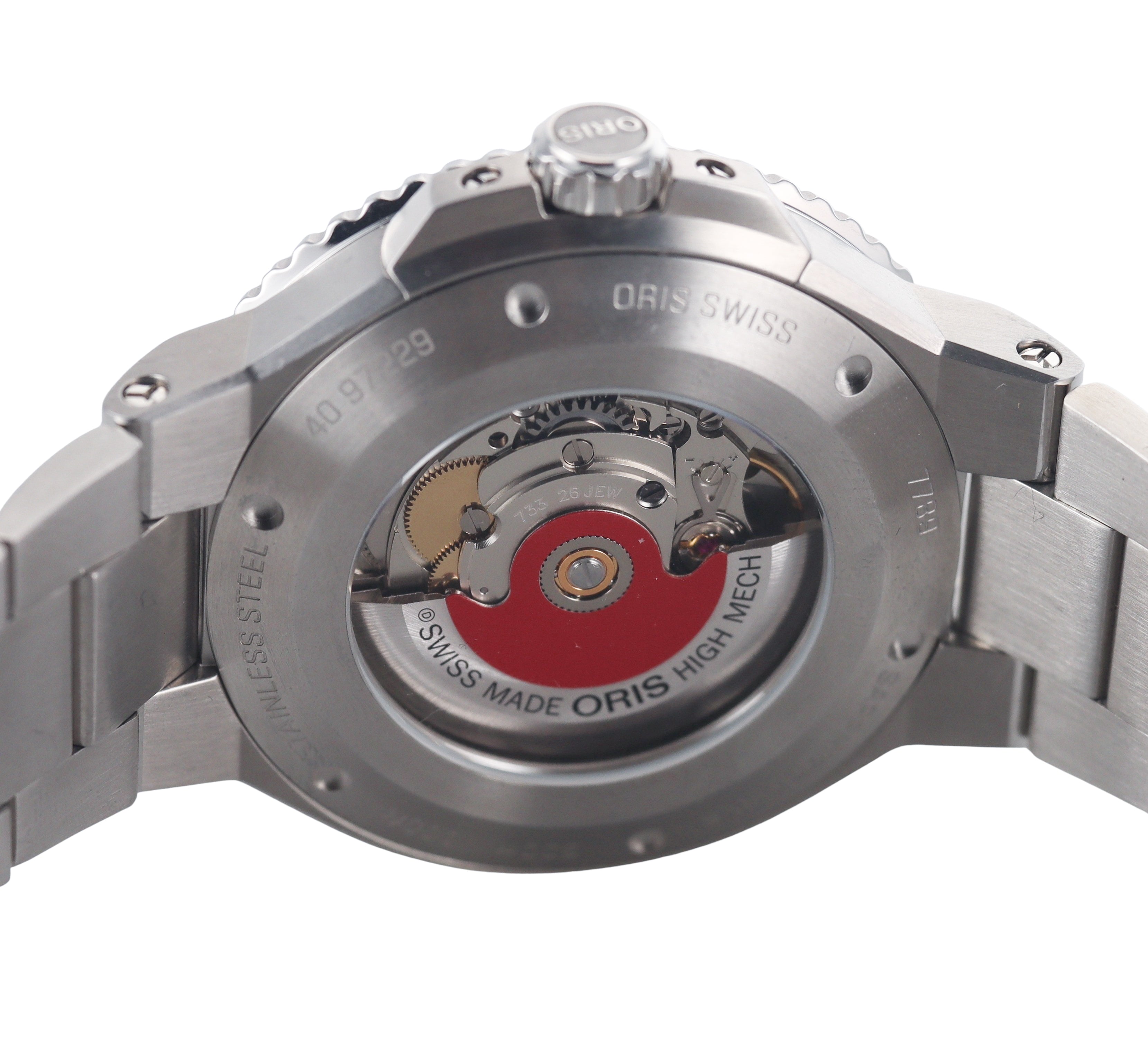 Oris Aquis Date Stainless Steel Automatic Diver Watch 01 733 7789 4154