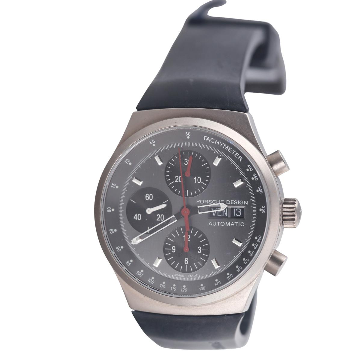 Porsche Design Heritage Titanium Automatic Watch 6625.10