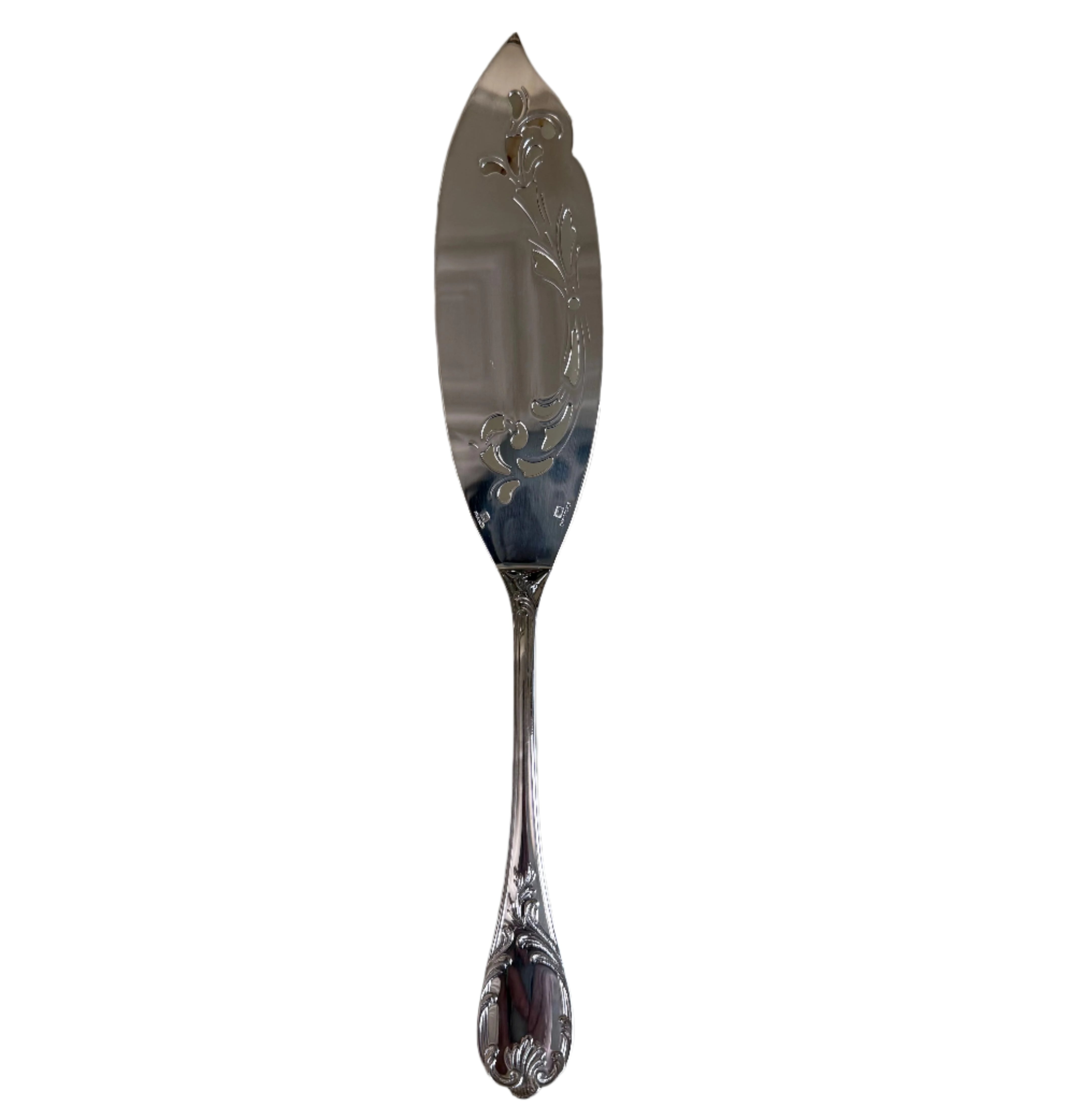 Christofle Marly Silver Plated Fish Serving Knife