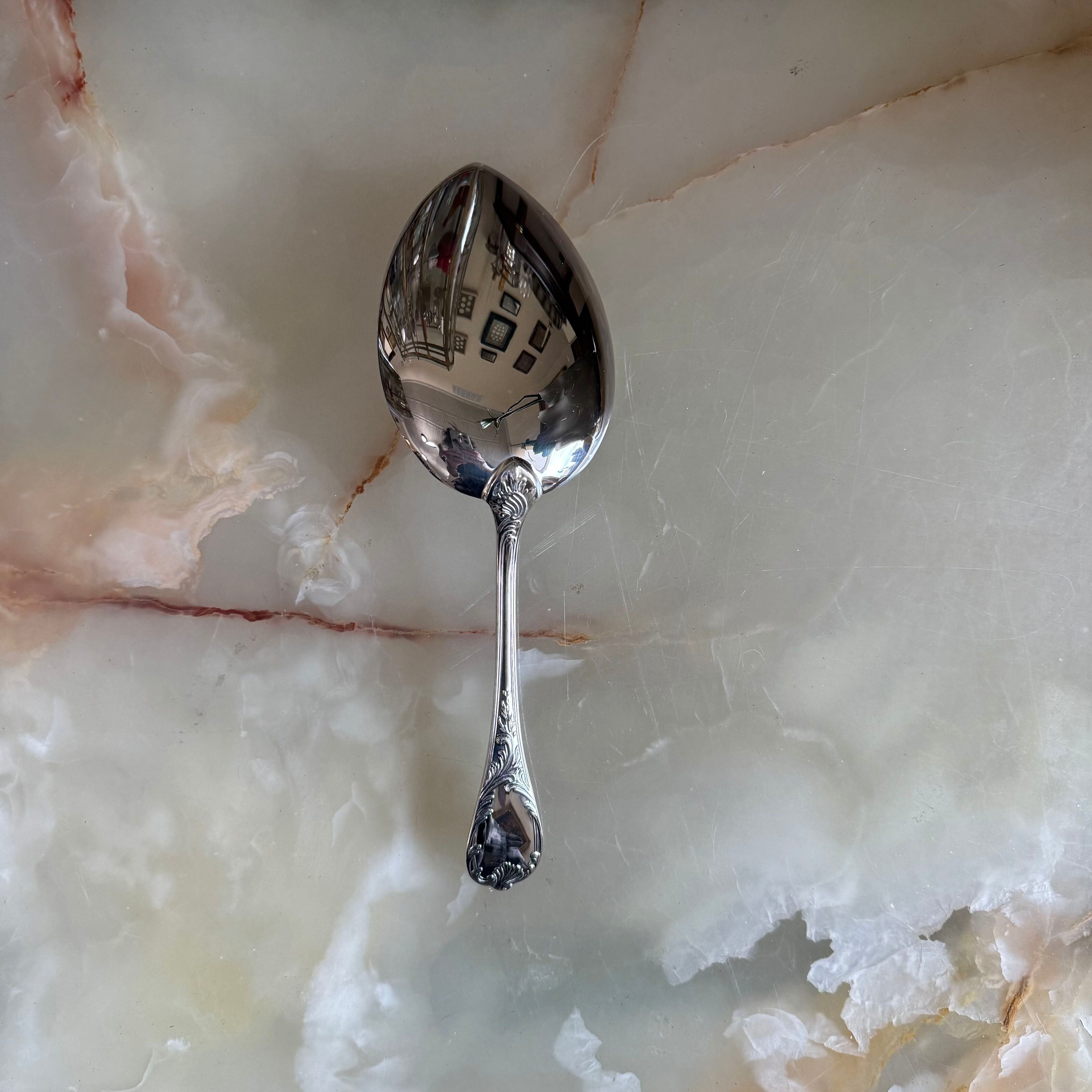 Christofle Marly Silver Plated Ice Cream Serving Spoon 0038071