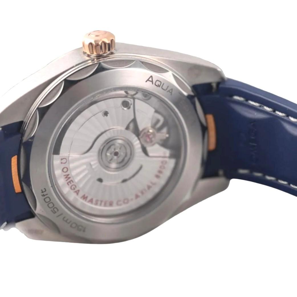 Omega Seamaster Aqua Terra Gold Steel Watch 220.22.38.20.02.001