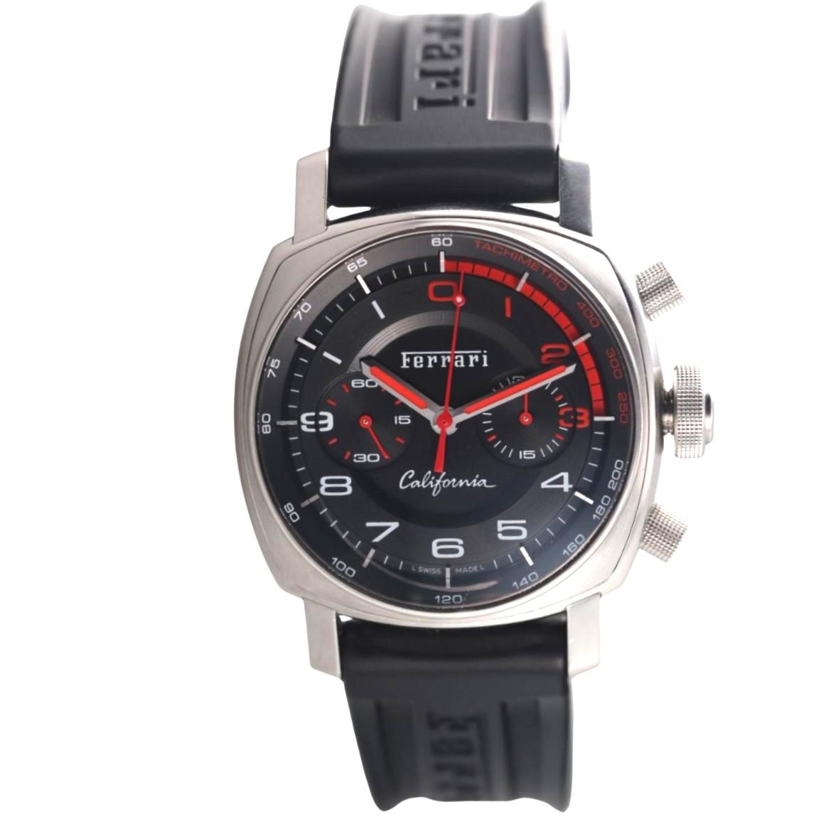 Panerai Ferrari California Flyback Steel Automatic Watch BB1384809
