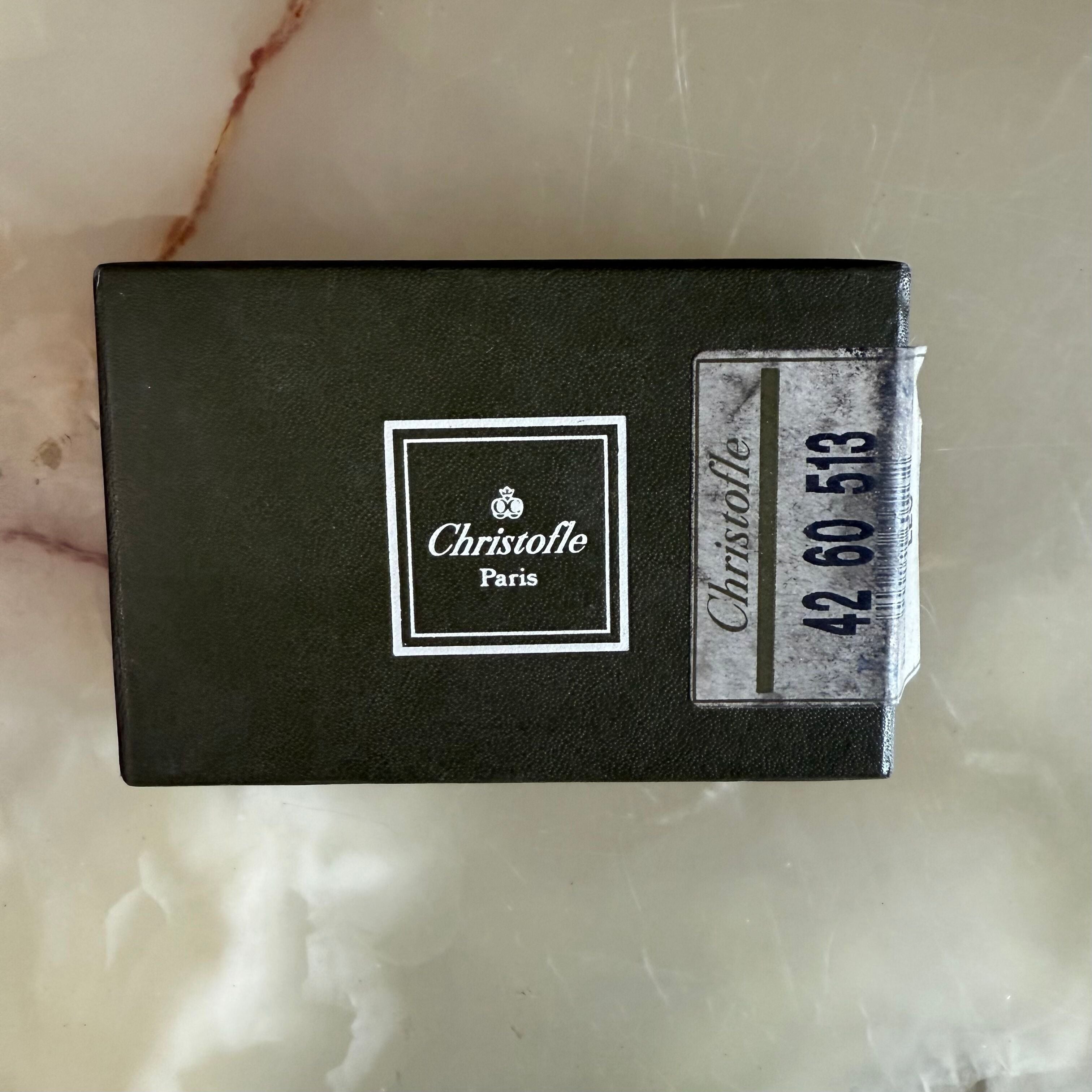 Christofle Leo Silver Plated Napkin Ring 4260513