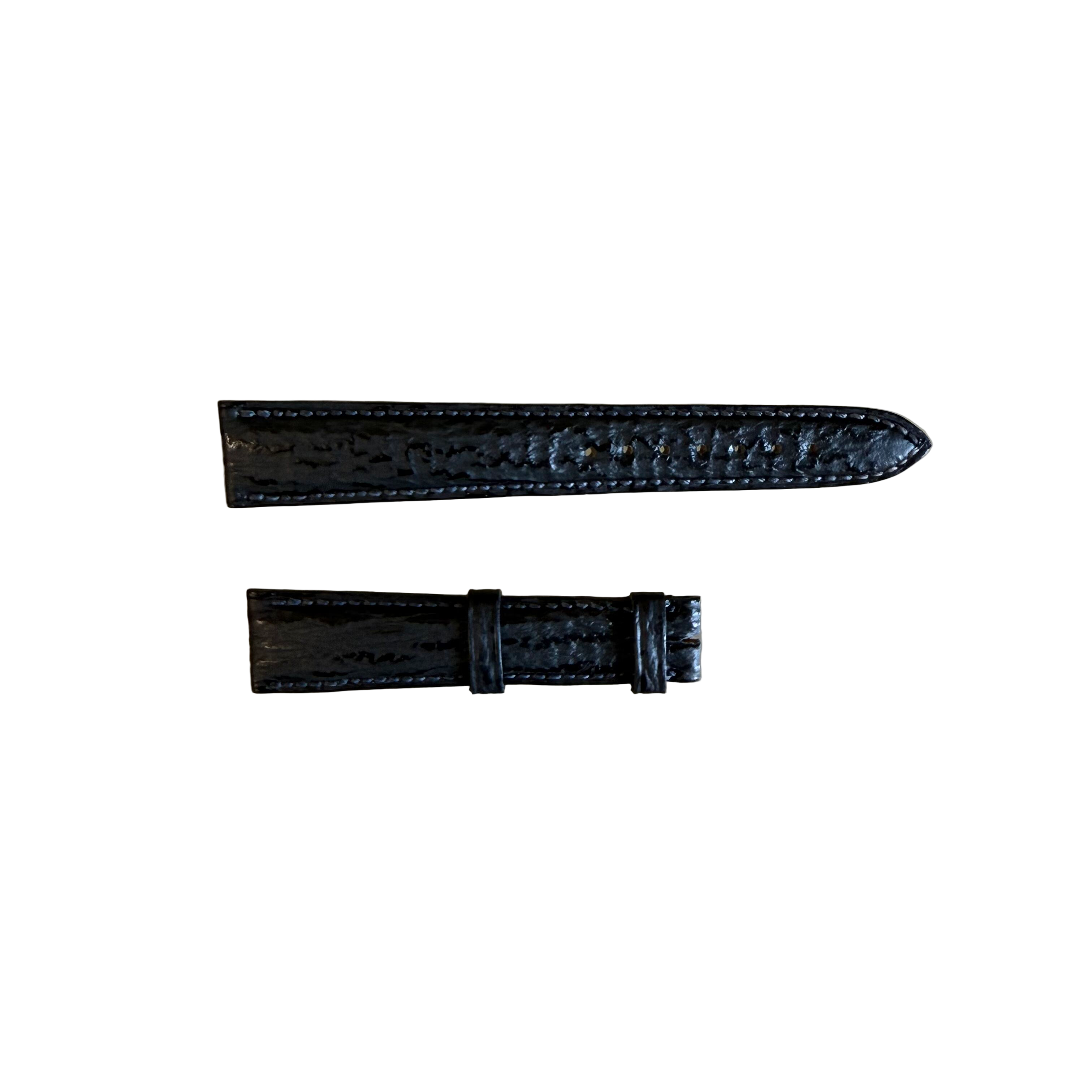 Authentic Breguet Blue Shark Watch Strap Band 18mm Padded & Stitched