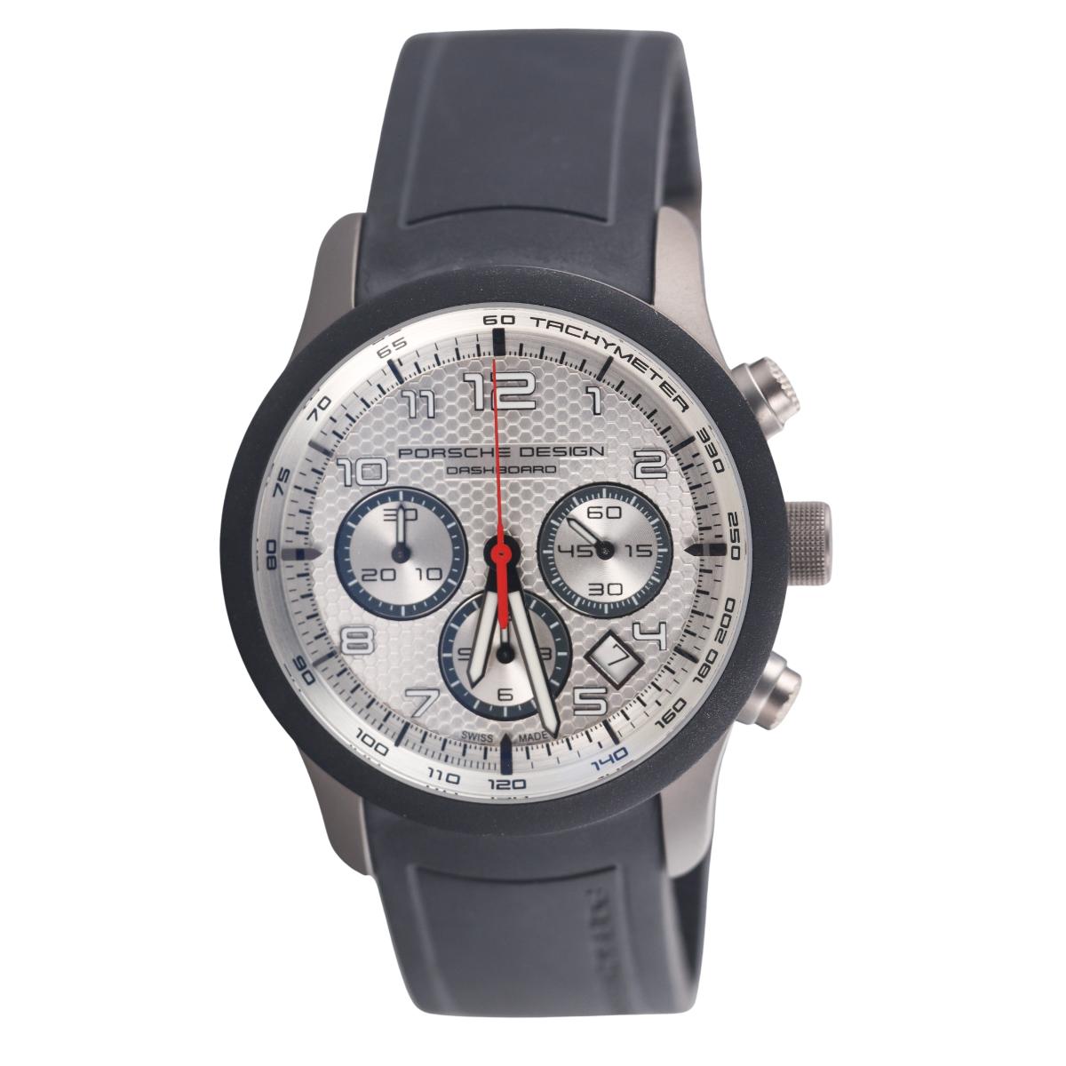 Porsche Design Dashboard Titanium Rubber Band Automatic Watch 6612.15/3