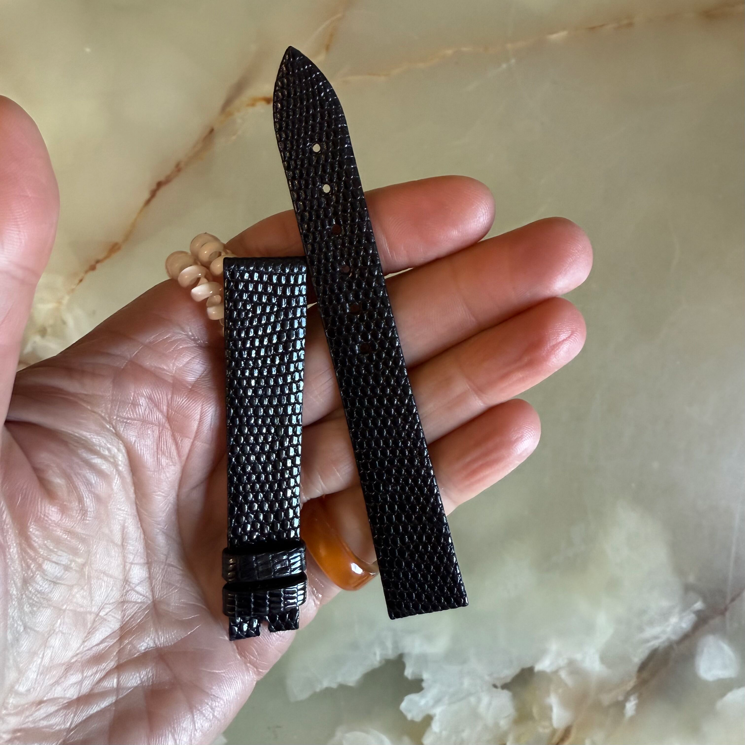 Authentic Breguet Back Lizard Watch Strap Band 16.5mm