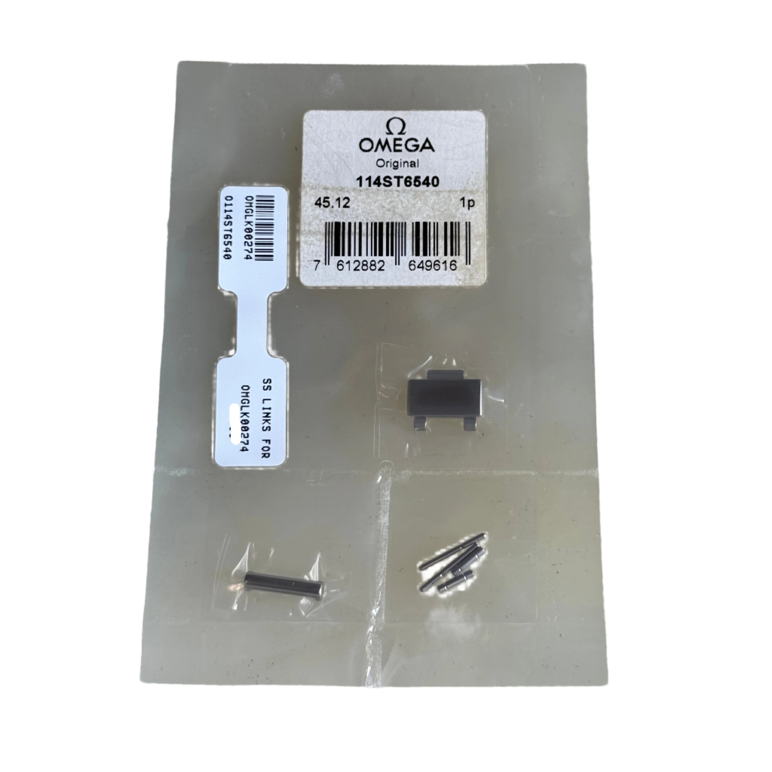 Authentic Omega Stainless Steel Link 114ST6540