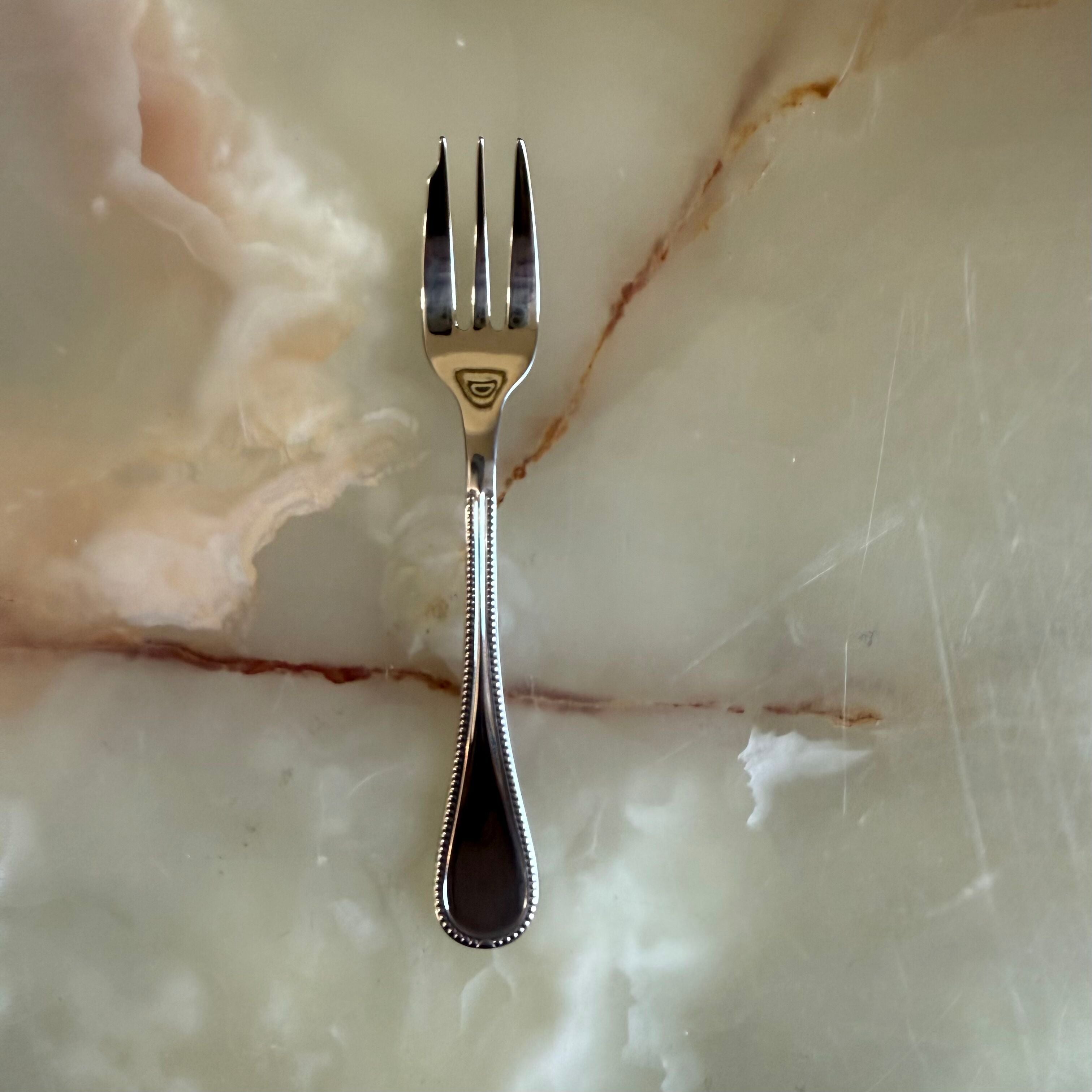 Christofle Ondine Stainless Steel Pastry Fork Set of 12 2427046