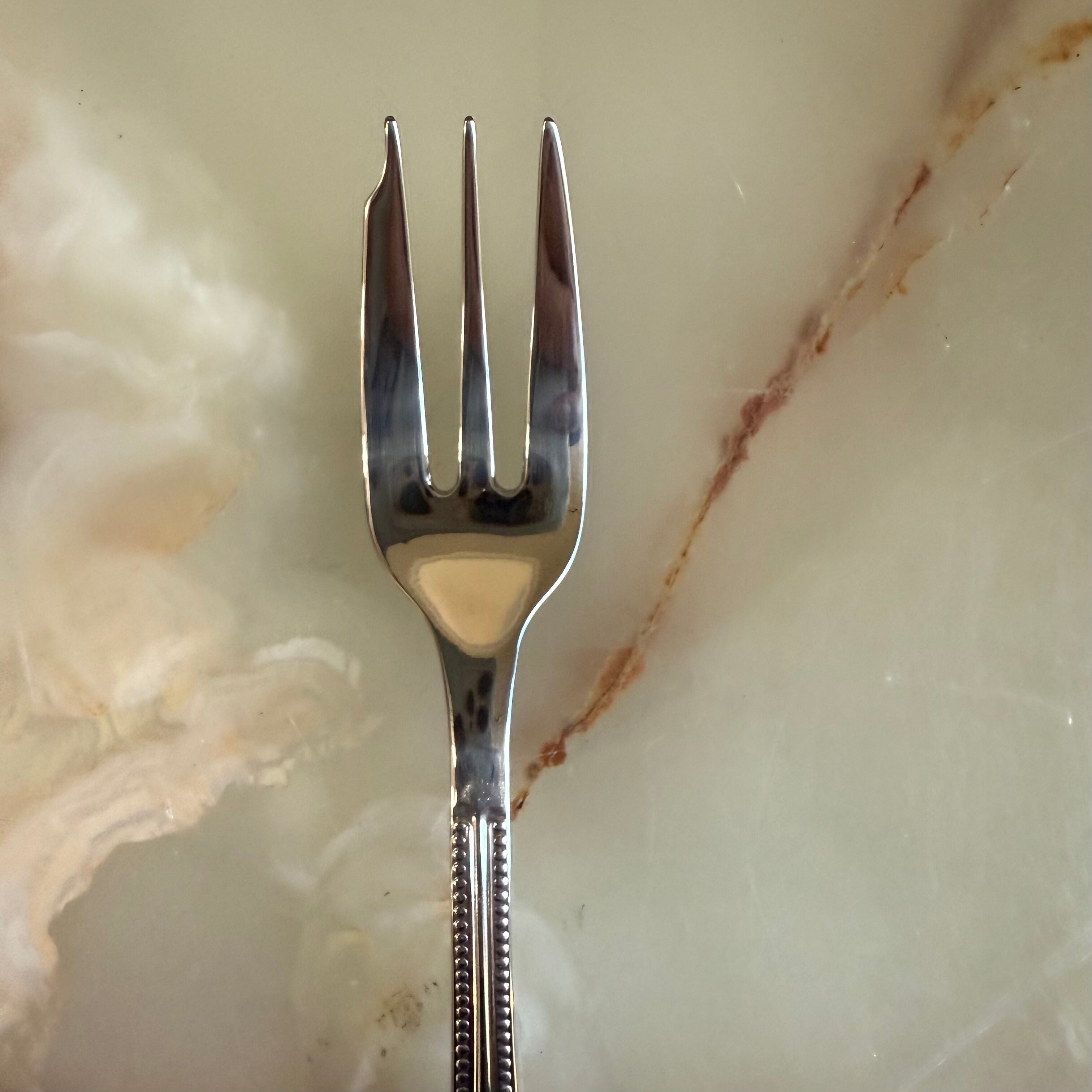 Christofle Ondine Stainless Steel Pastry Fork Set of 12 2427046
