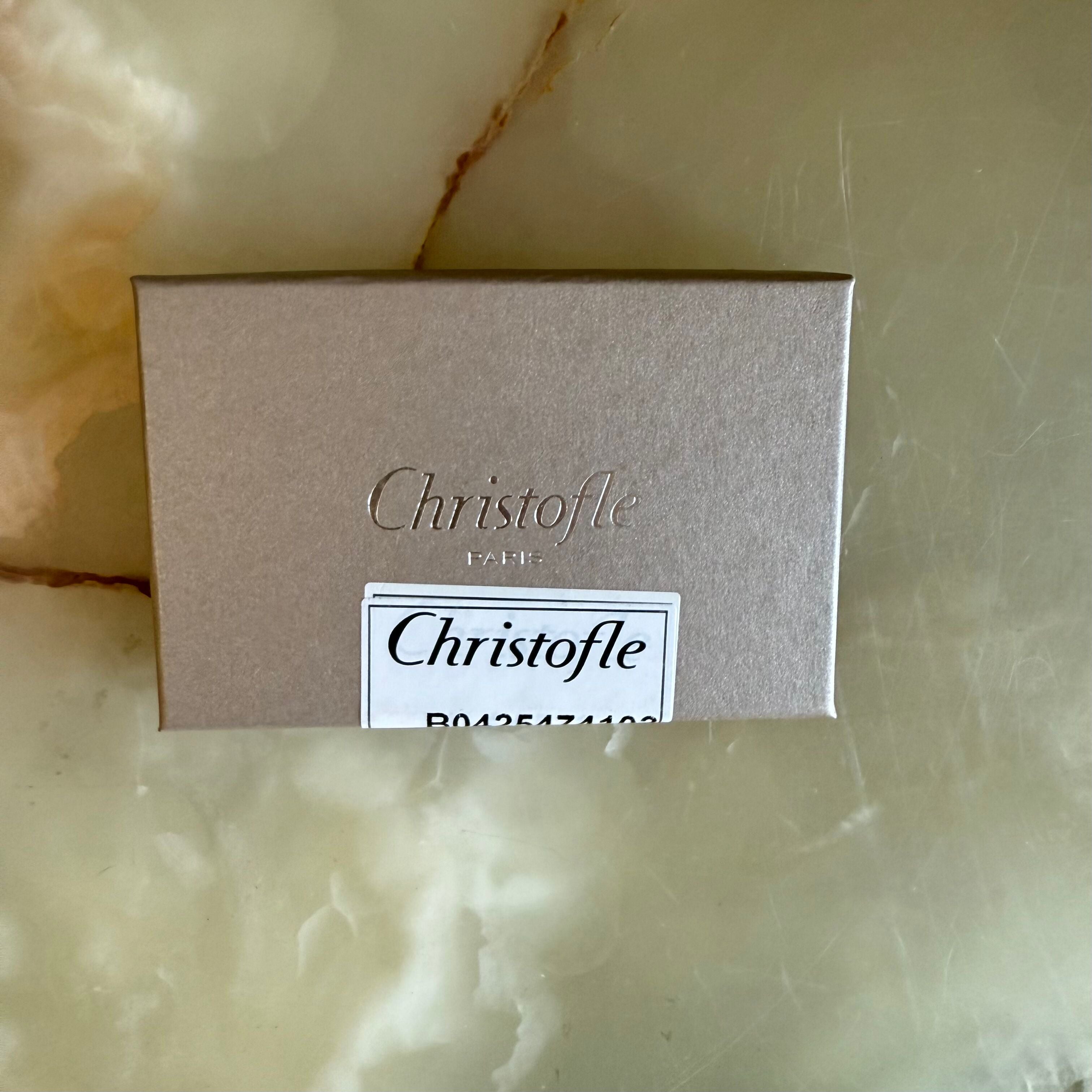 Christofle Montgolfiere Silver Plated Keychain B0425474102