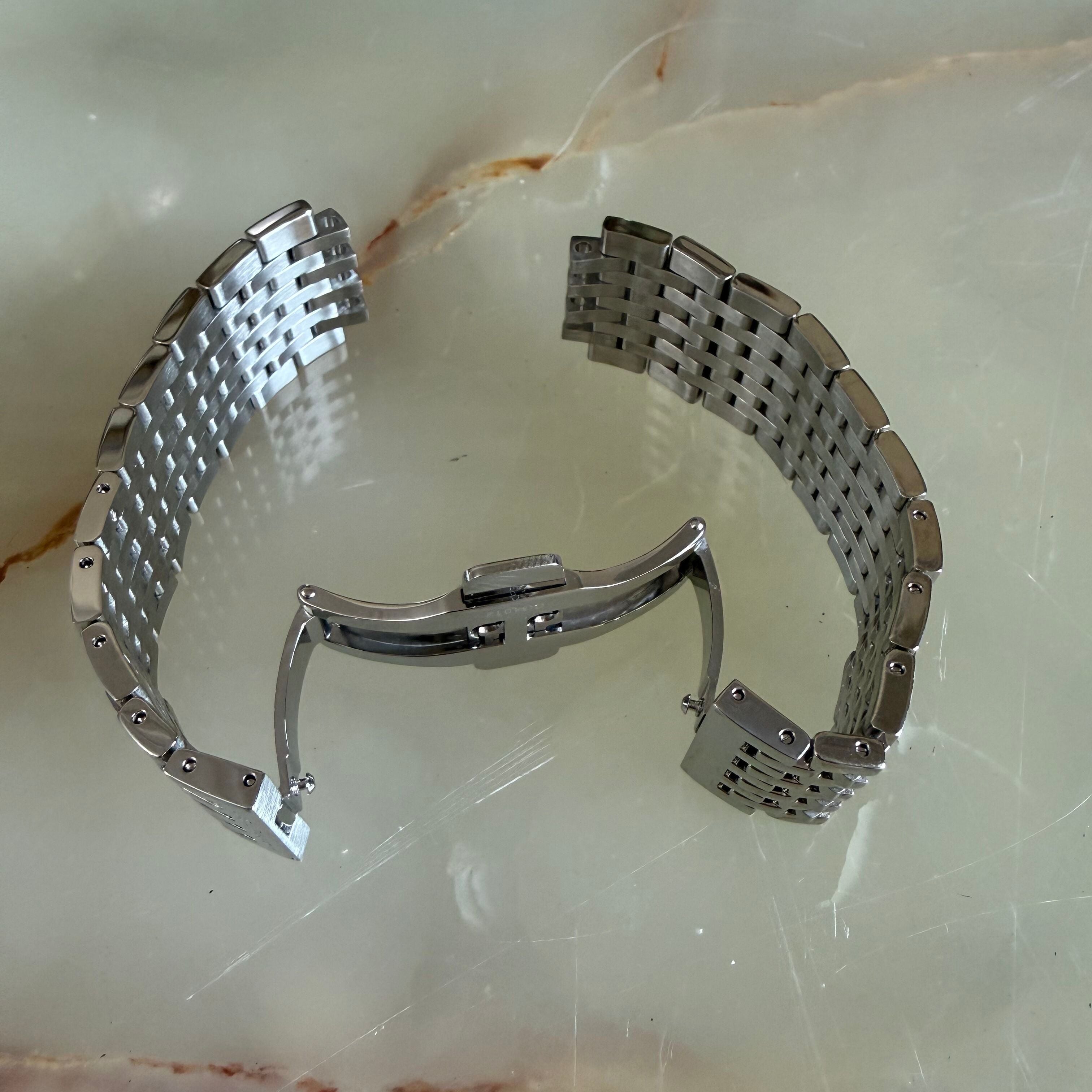 Authentic Hamilton Stainless Steel 22mm Watch Bracelet H605387102
