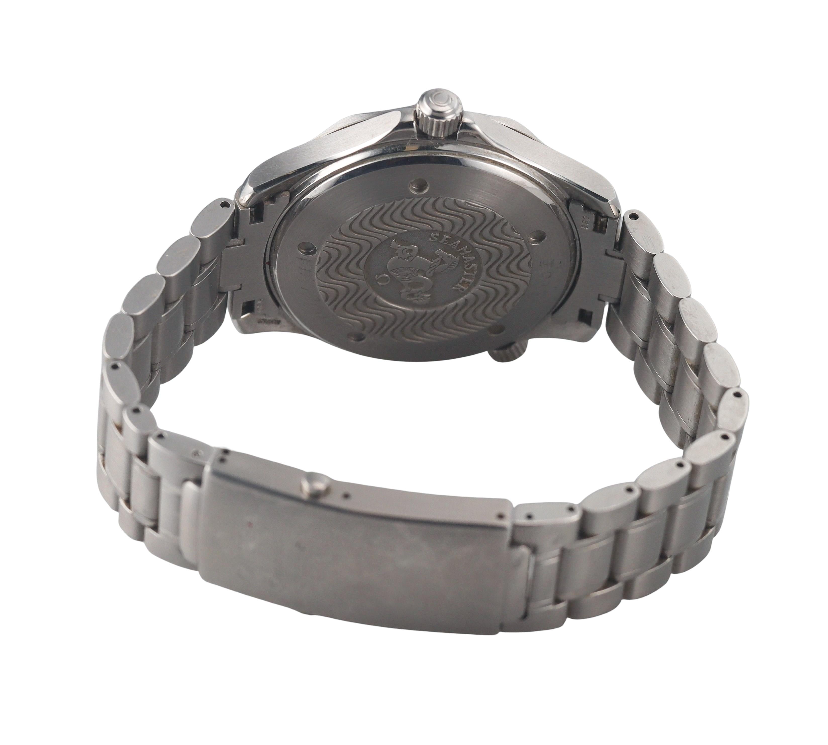 Omega Seamaster Diver 300M Steel Watch 2255.80