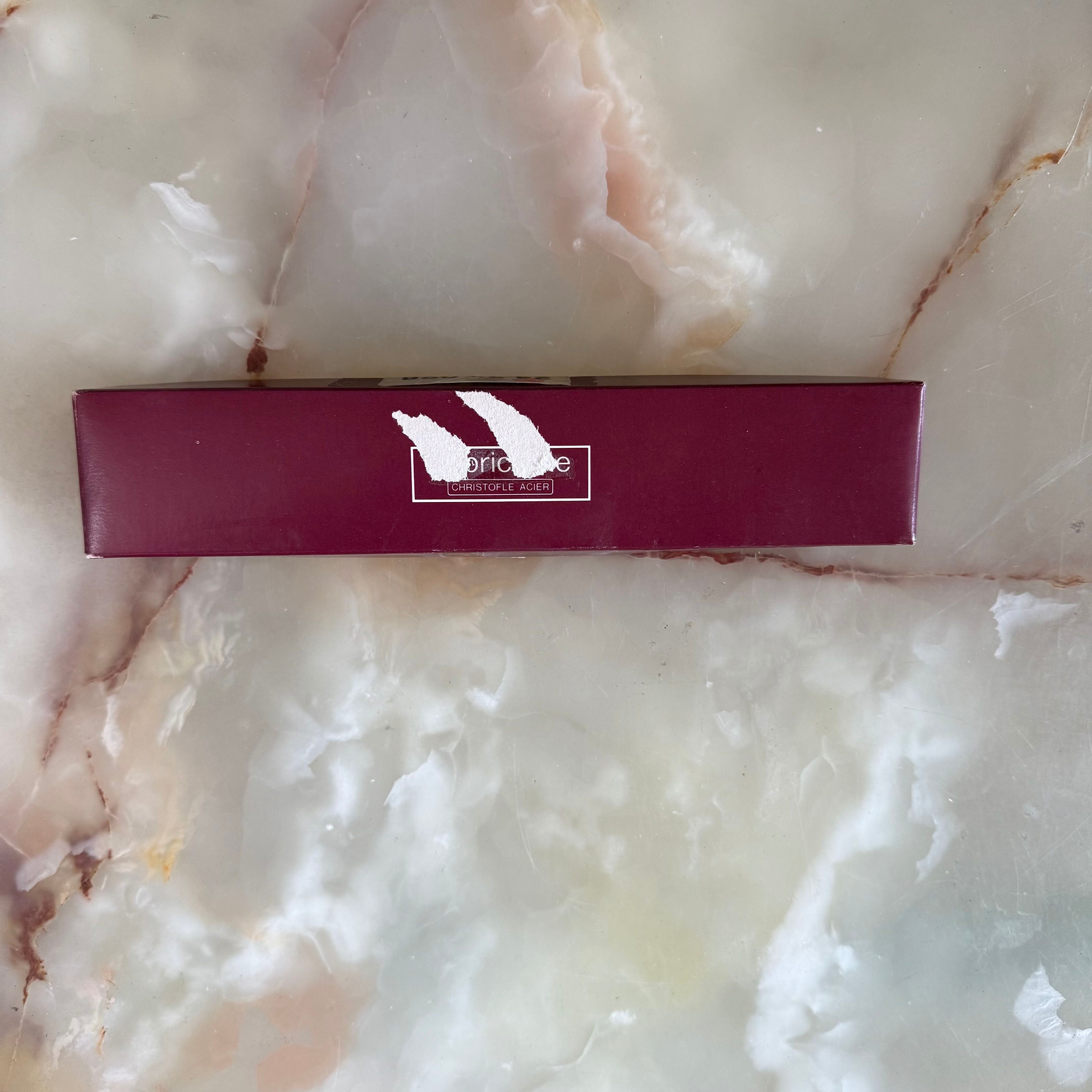 Christofle Capricorne Stainless Steel Cheese Knife 2 Prongs 2421028