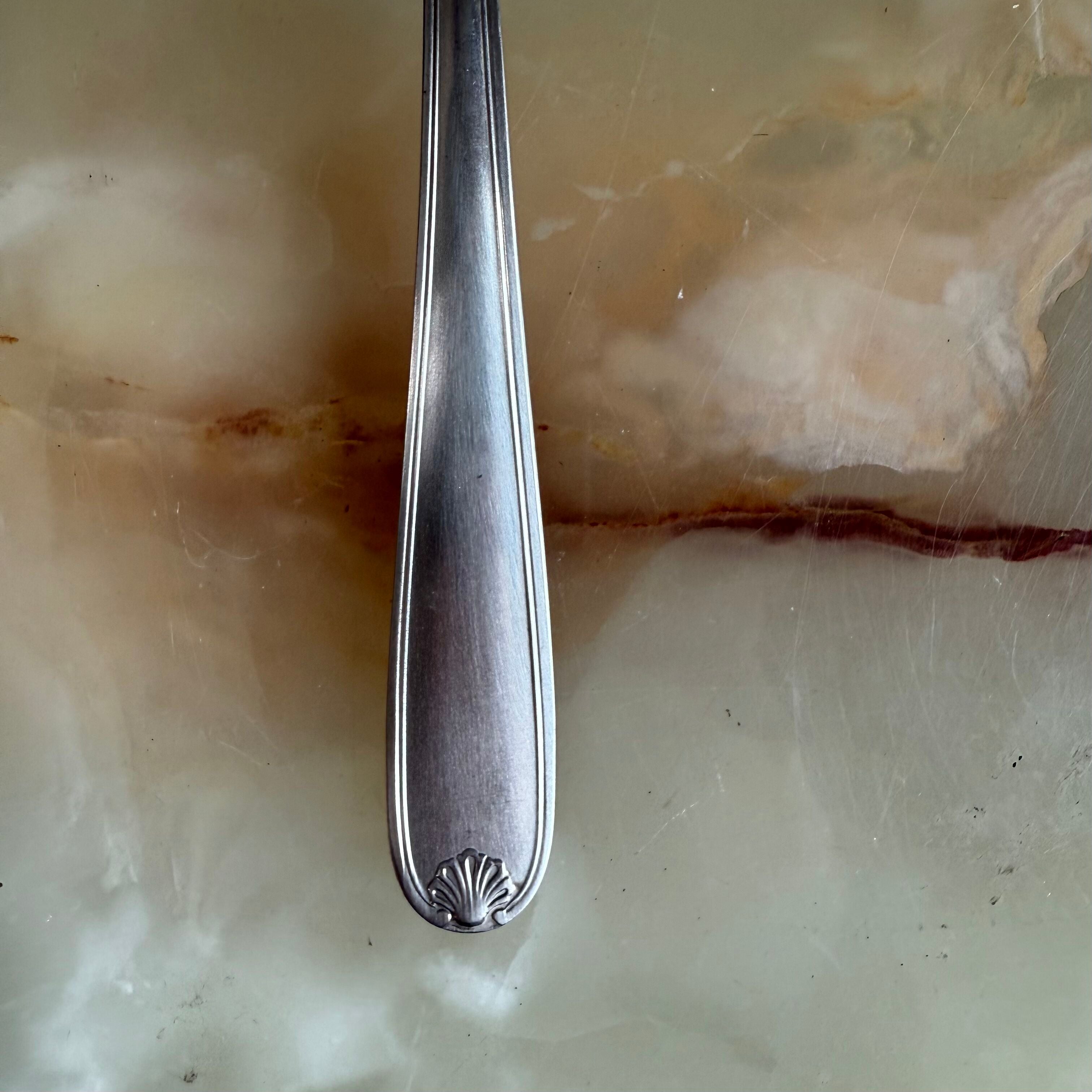 Christofle Marot Stainless Steel Dessert Fork Set of 6 00003015