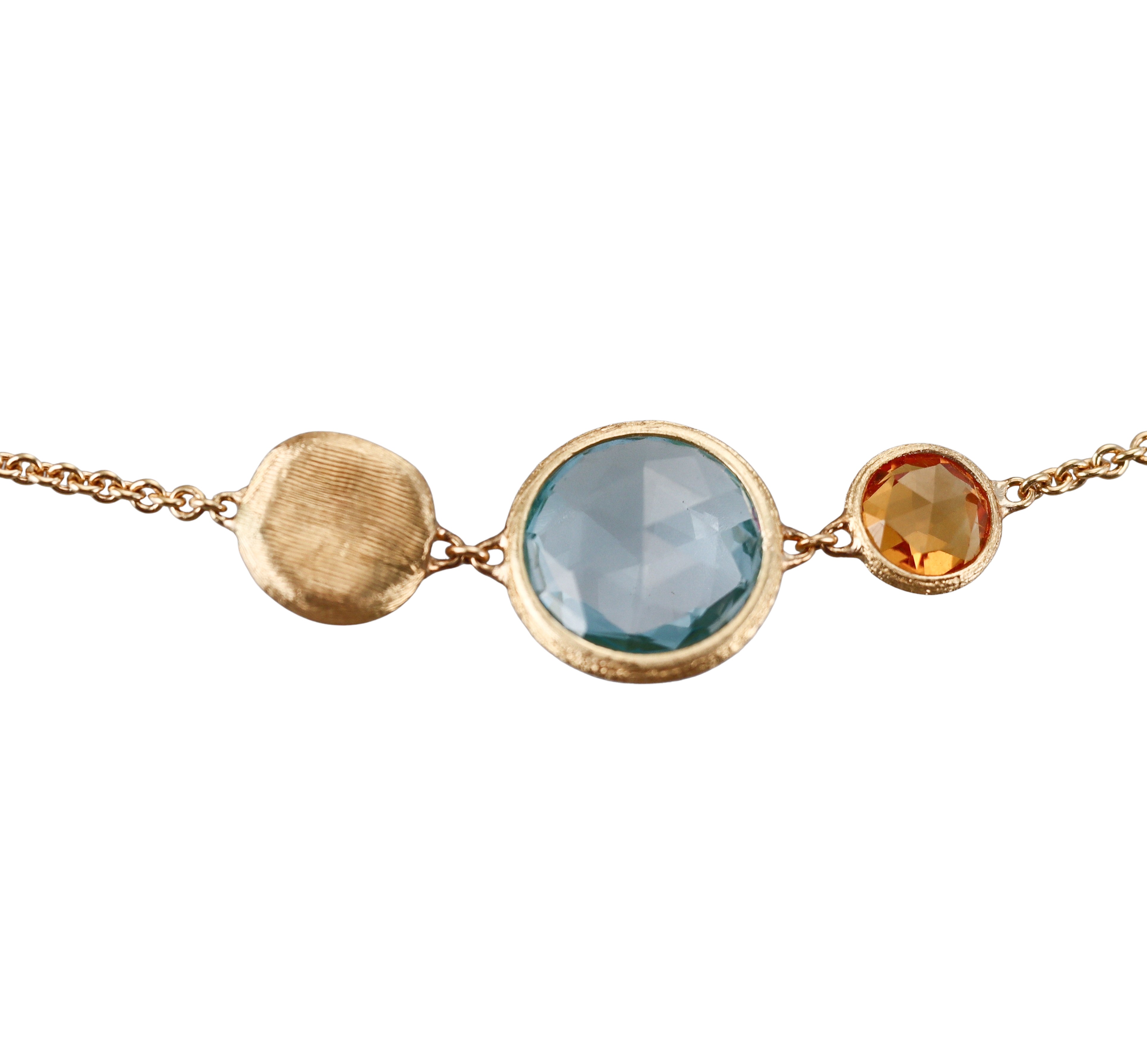 Marco Bicego Jaipur 18k Short Mixed Gemstone Necklace