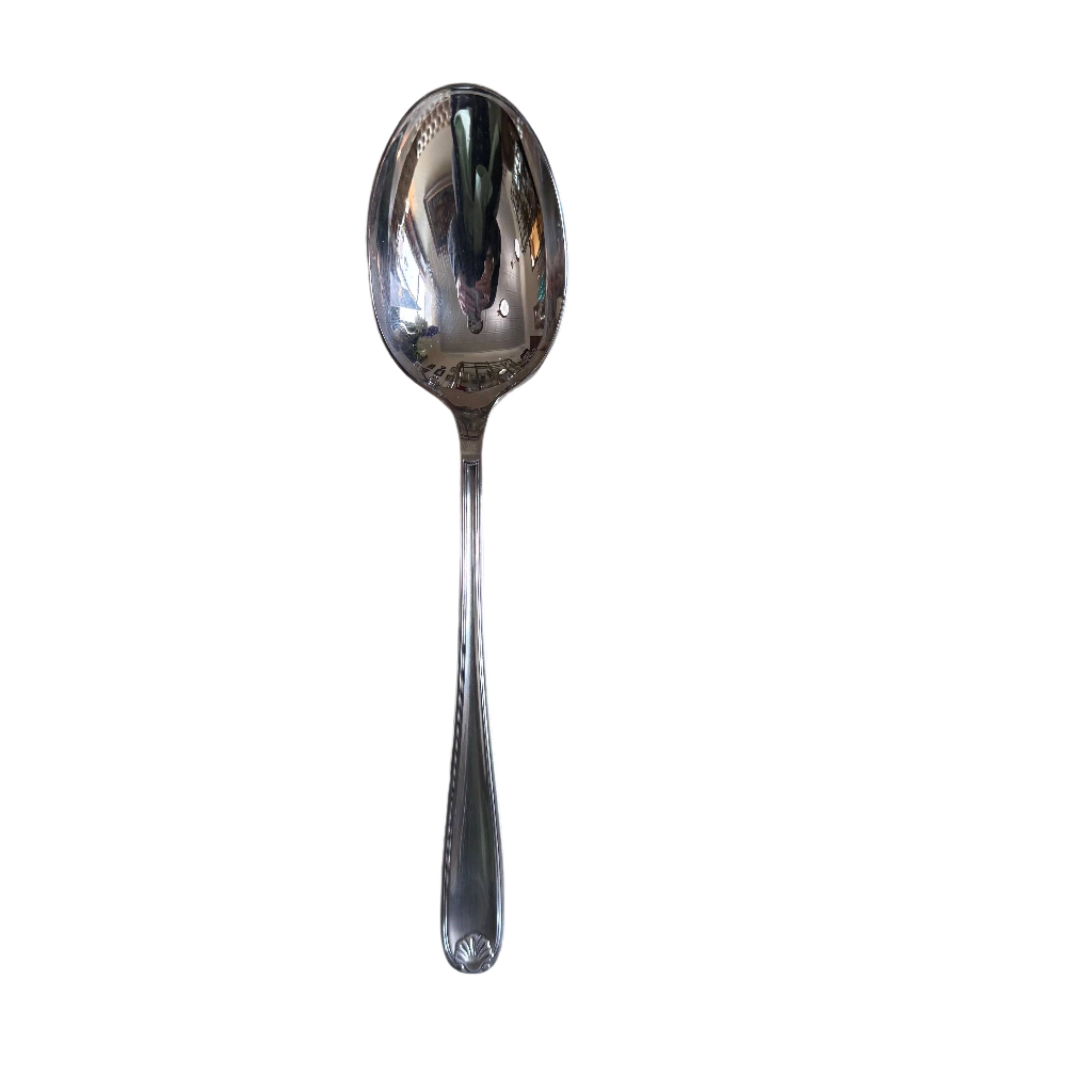 Christofle Marot Silver Plated Serving Spoon 10'' 00003006