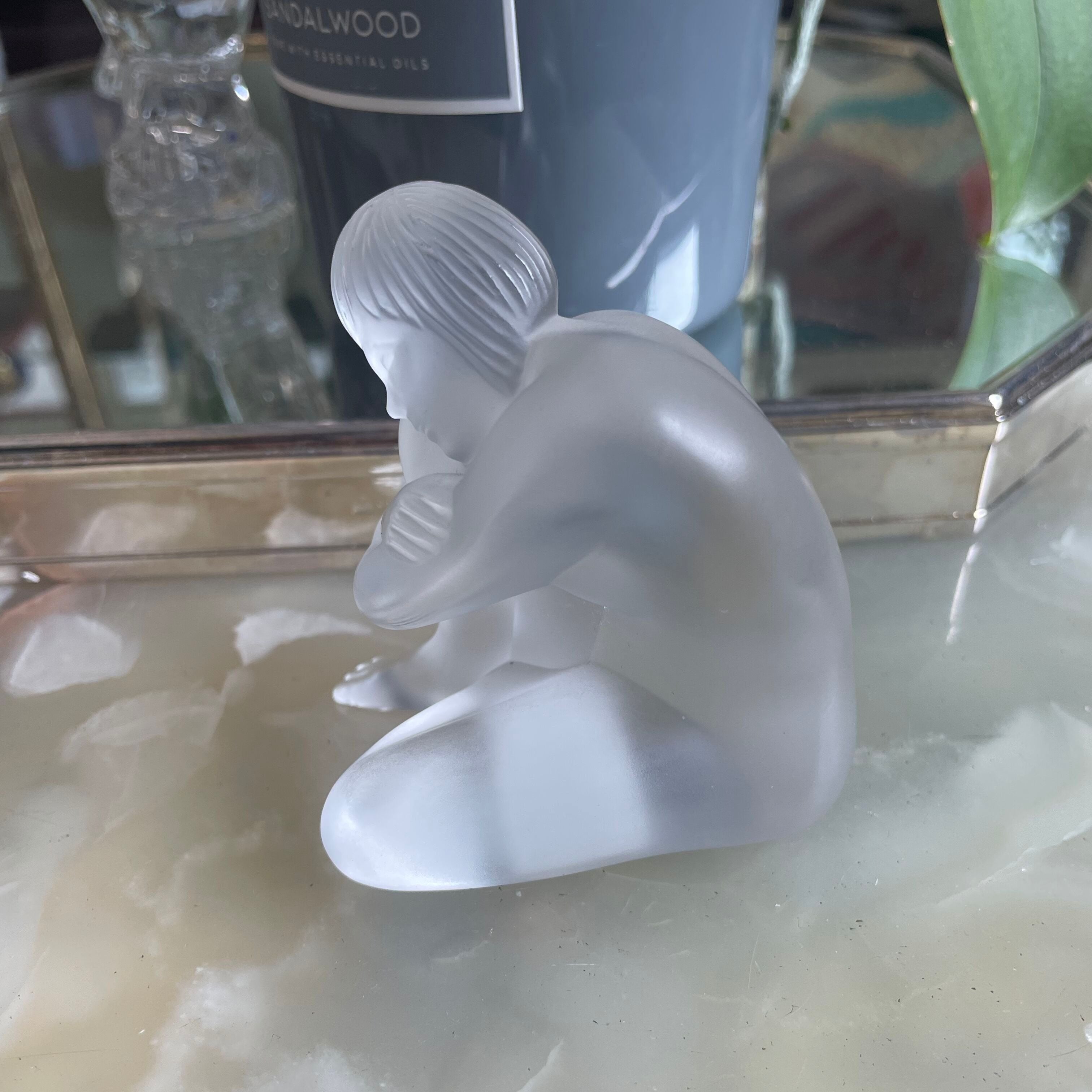 Lalique Clear Satin-Finished Nude Figure 1192900