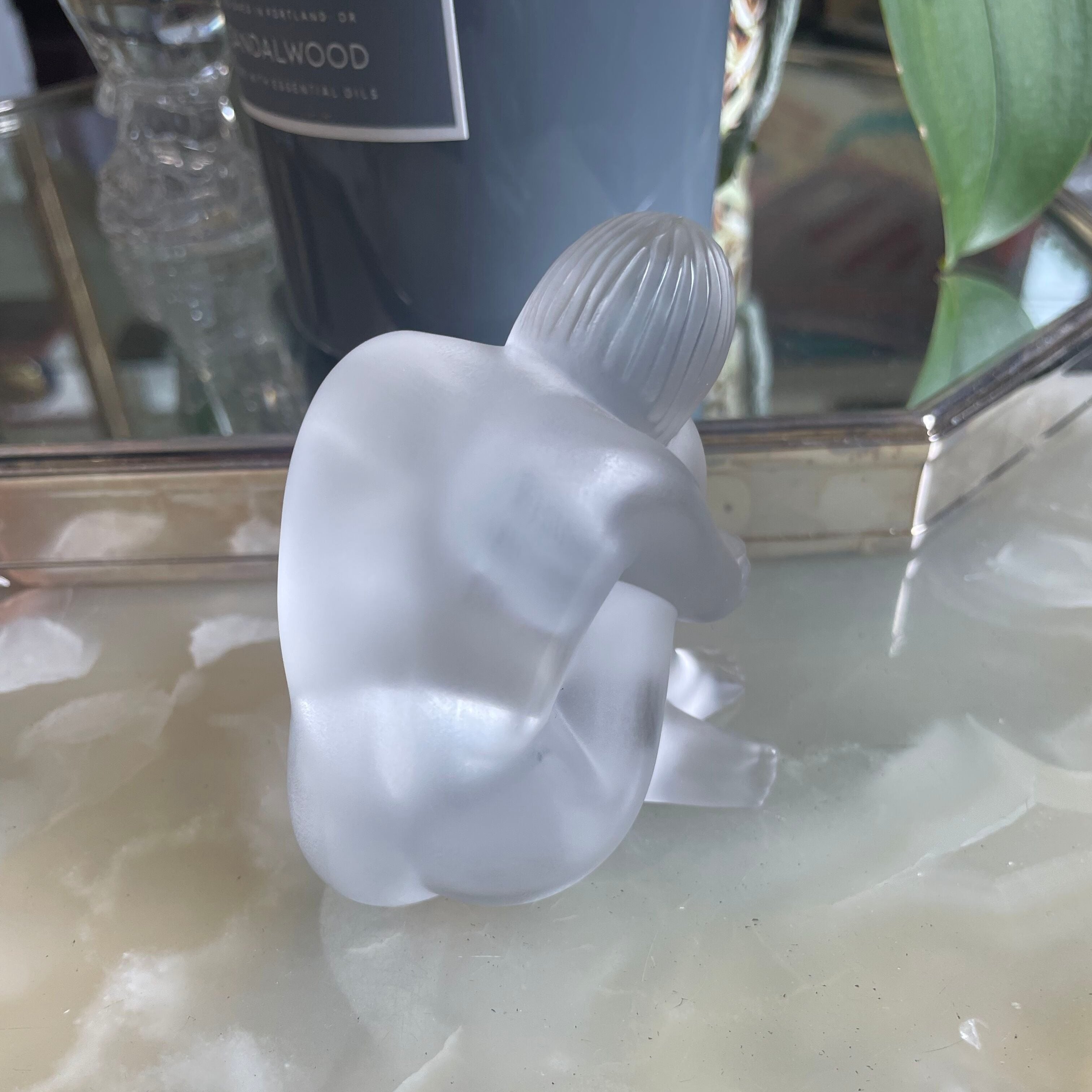 Lalique Clear Satin-Finished Nude Figure 1192900