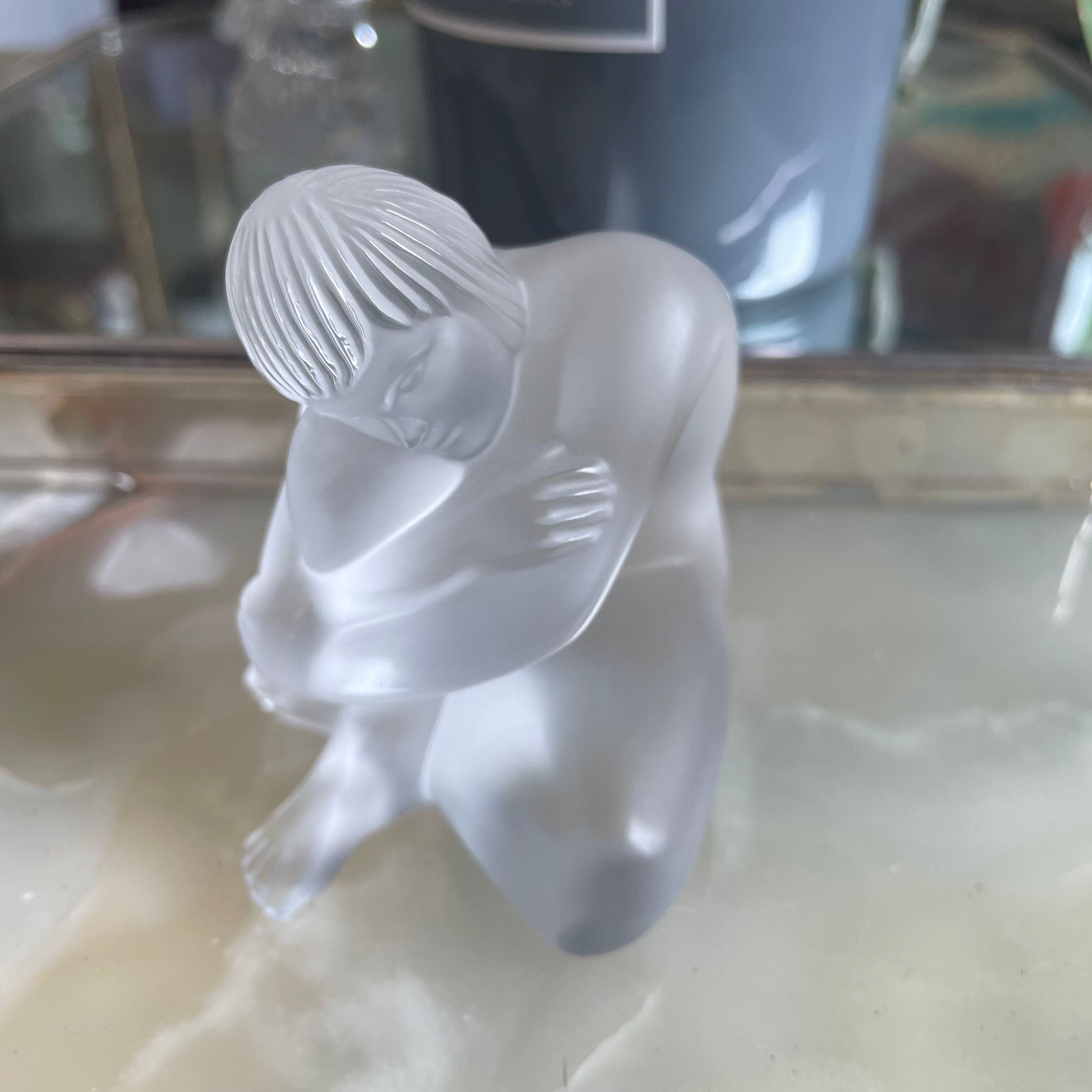 Lalique Clear Satin-Finished Nude Figure 1192900