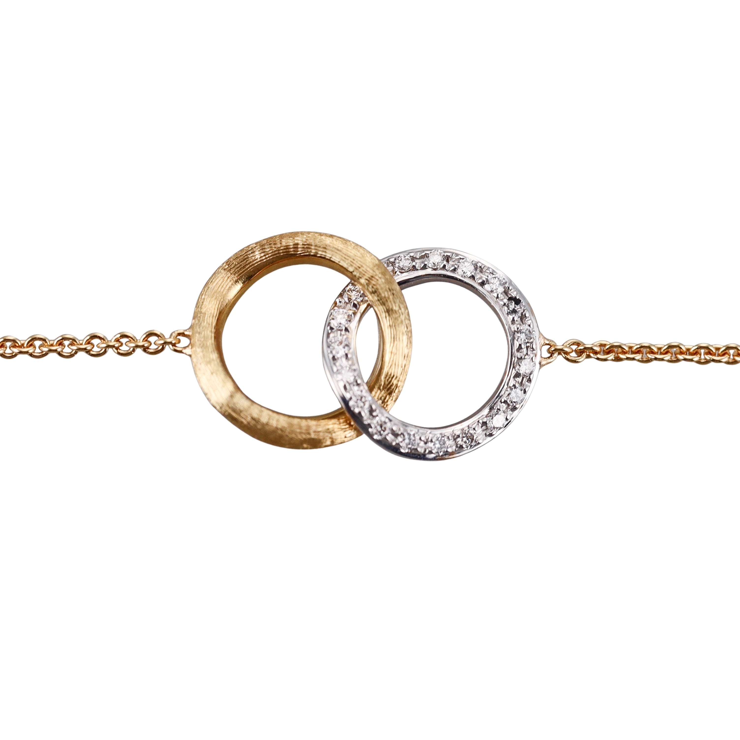 Marco Bicego Jaipur 18K Diamond Infinity Bracelet