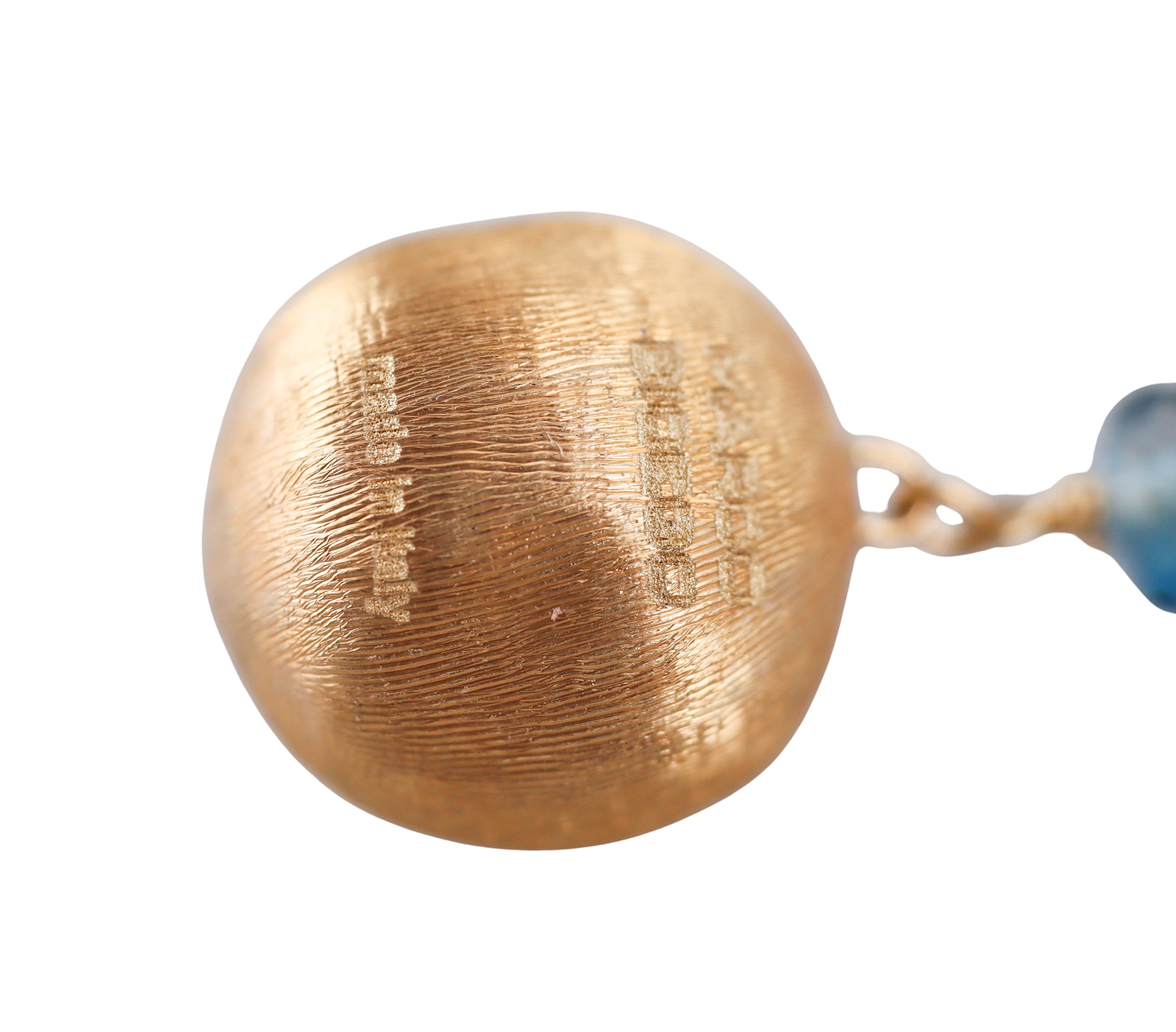 Marco Bicego Africa 18K Gold Mixed Gemstone Earrings