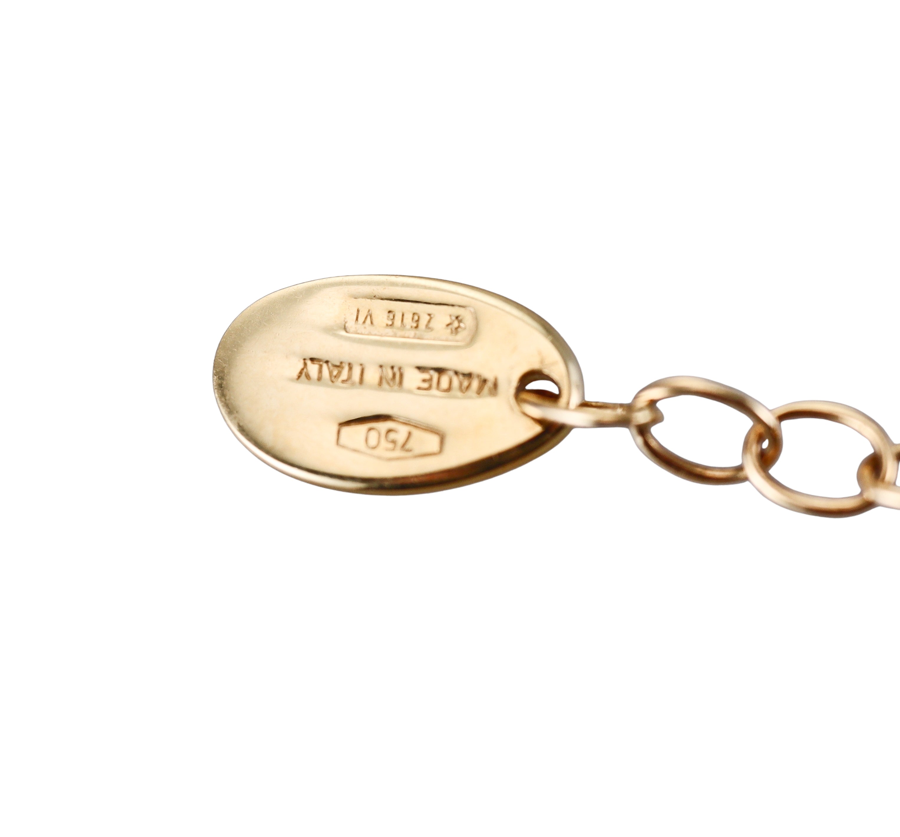 Marco Bicego Siviglia 18K Gold Diamond Semi-Rigid Bracelet