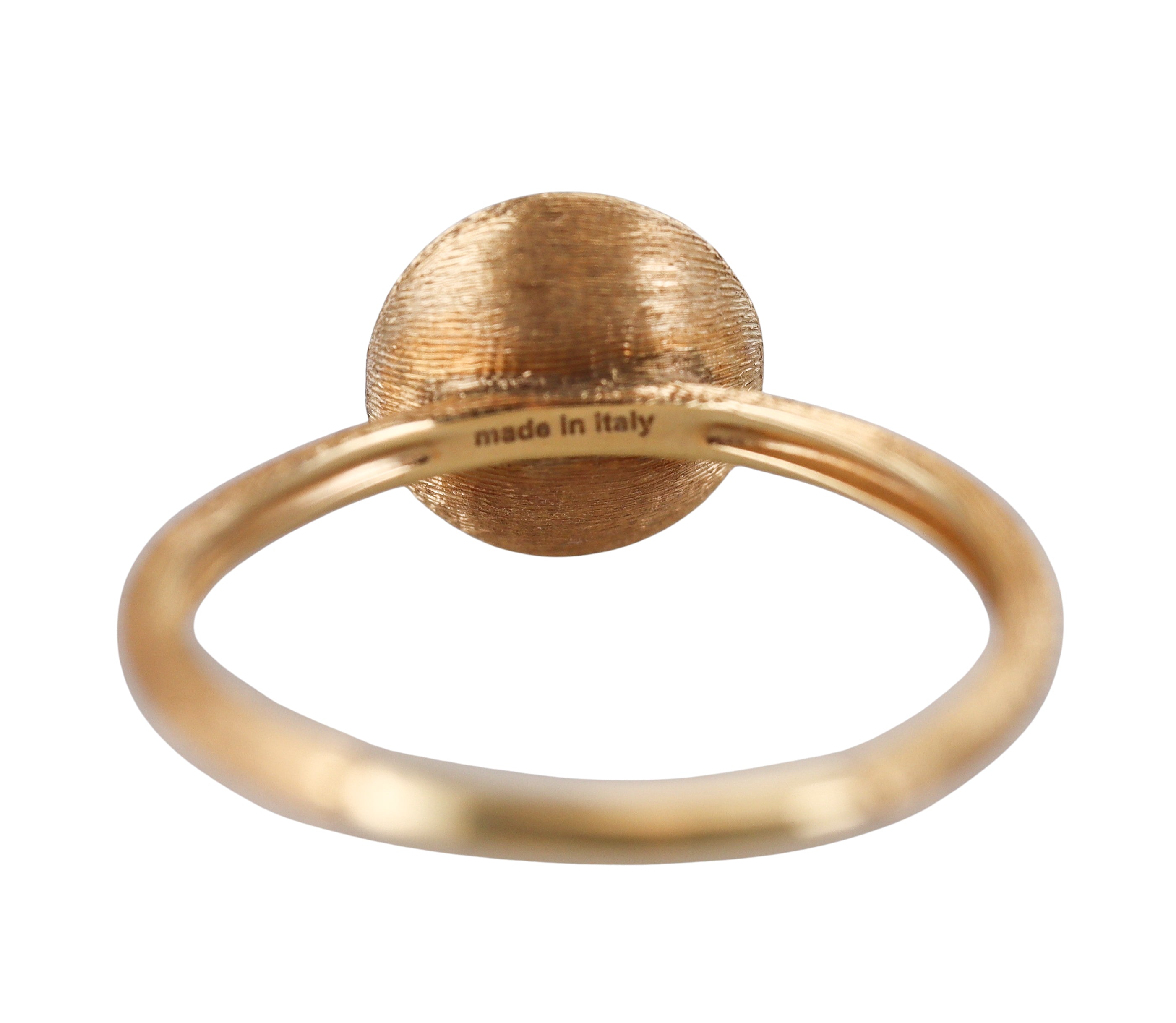 Marco Bicego Jaipur 18K Gold Citrine Stackable Ring