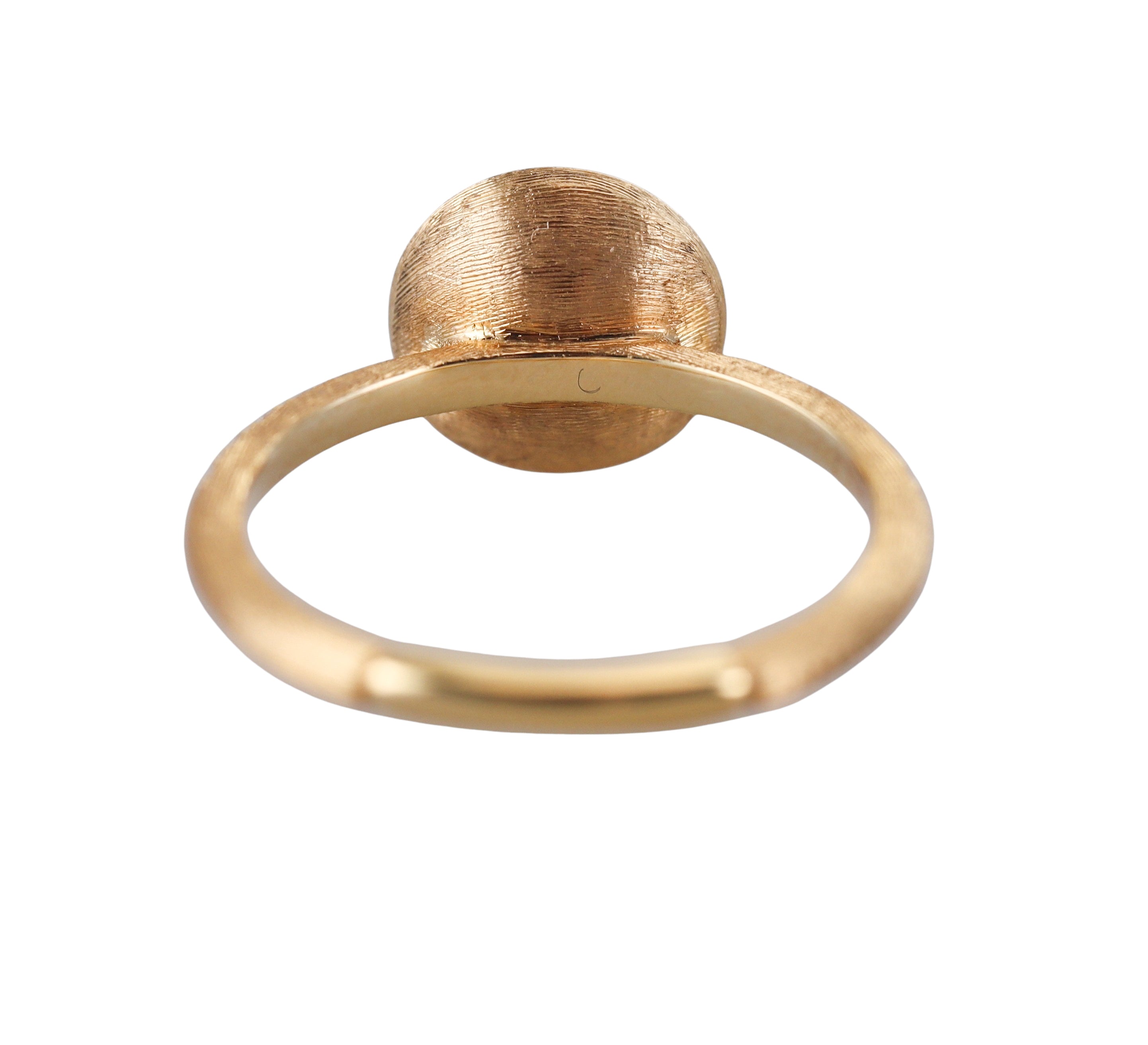 Marco Bicego Jaipur 18K Gold London Blue Topaz Diamond Ring