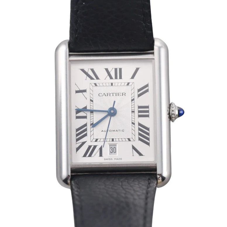 Cartier Tank Must XL Stainless Steel Automatic Watch WSTA0040