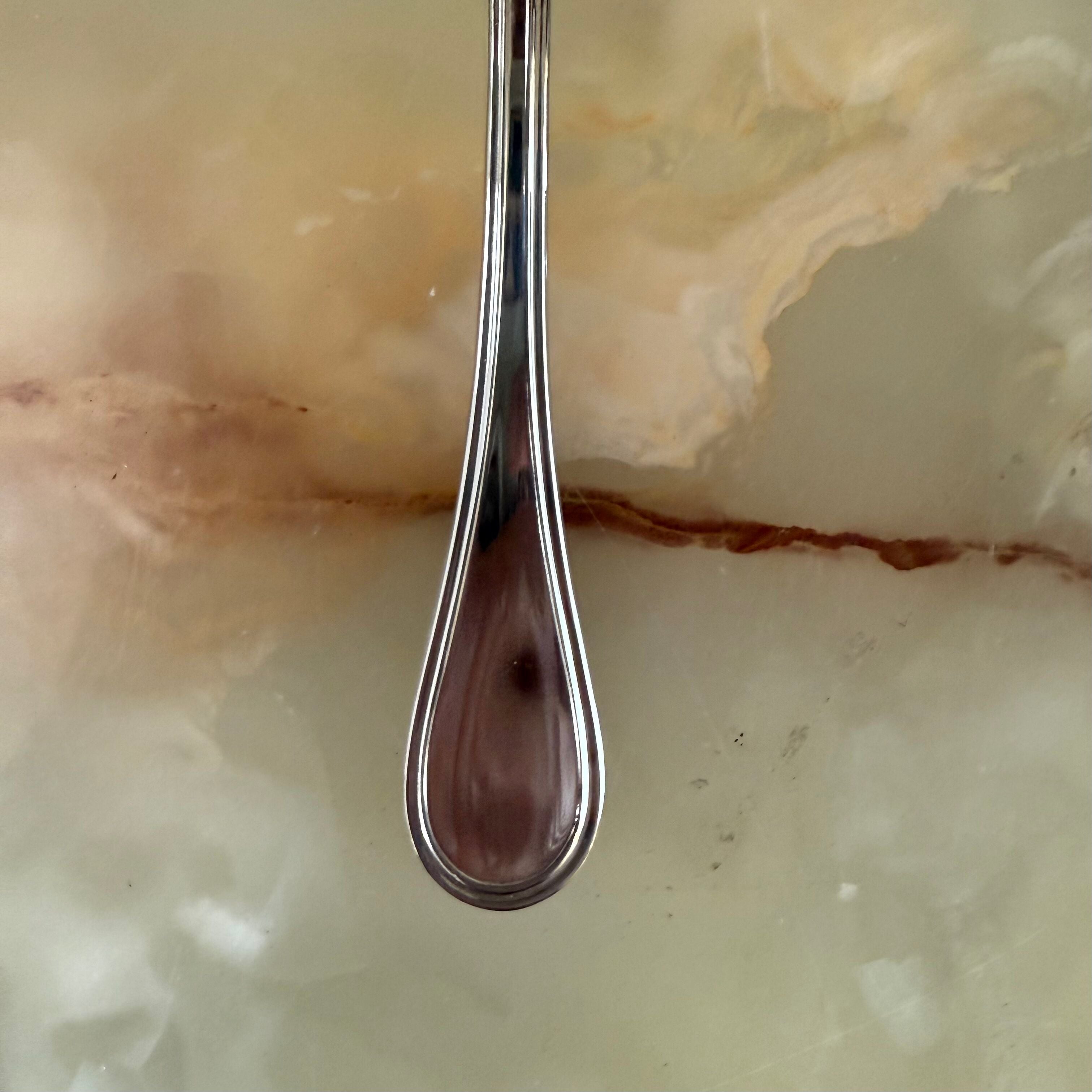 Christofle Calissa Stainless Steel Dessert Fork Set of 12 2435015