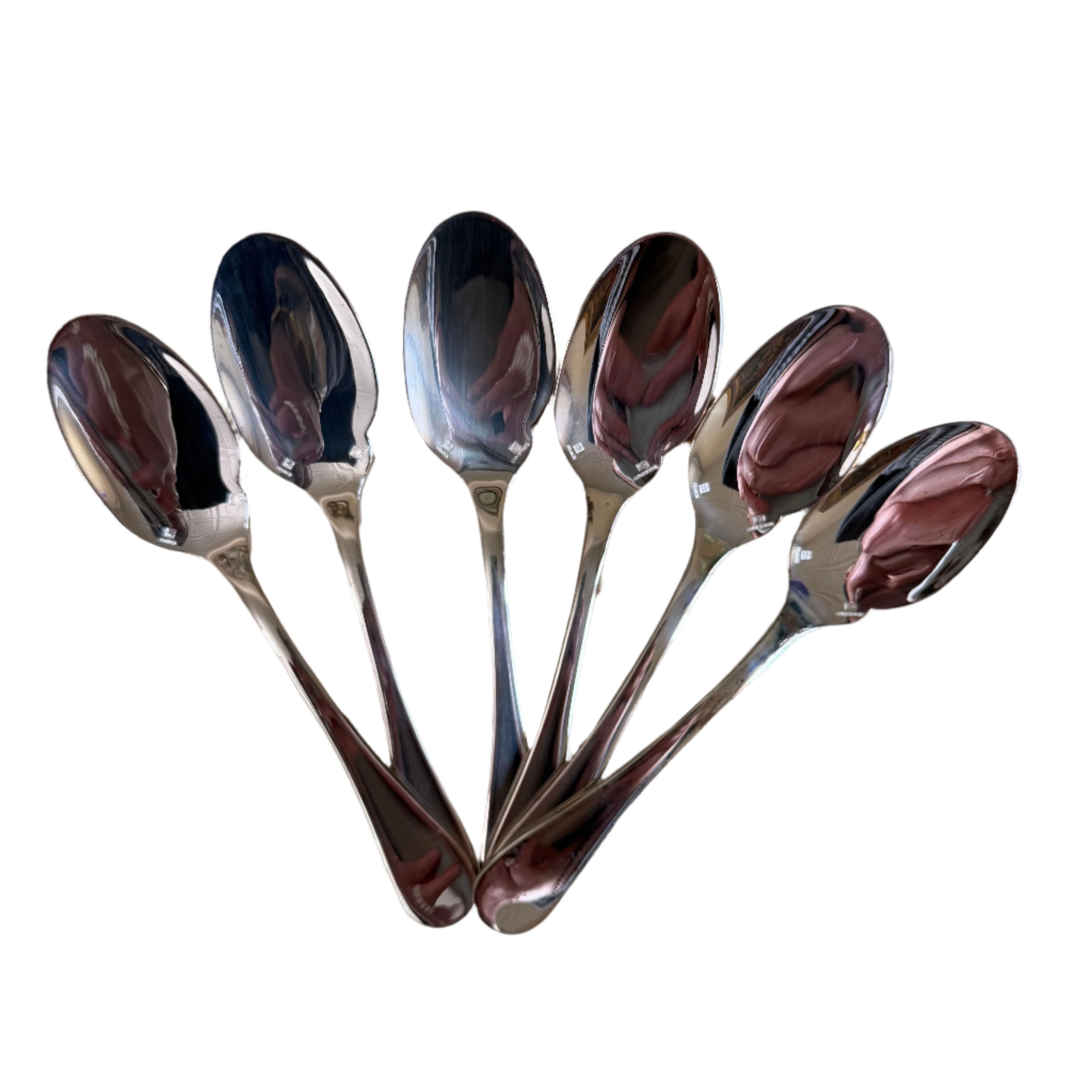 Christofle Omnia Silver Plated Gourmet Sauce Spoon Set of 6 0032094