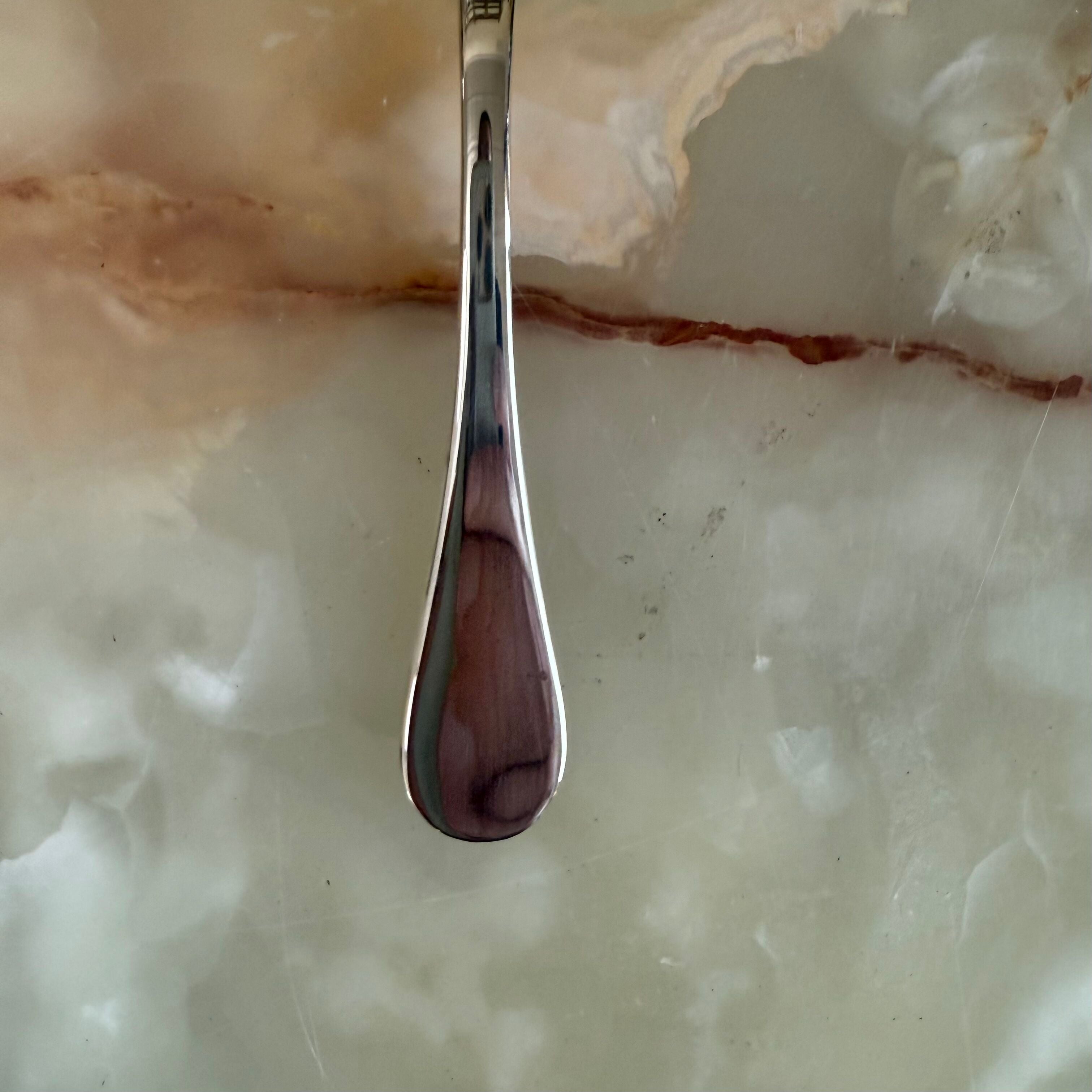 Christofle Omnia Silver Plated Gourmet Sauce Spoon Set of 6 0032094