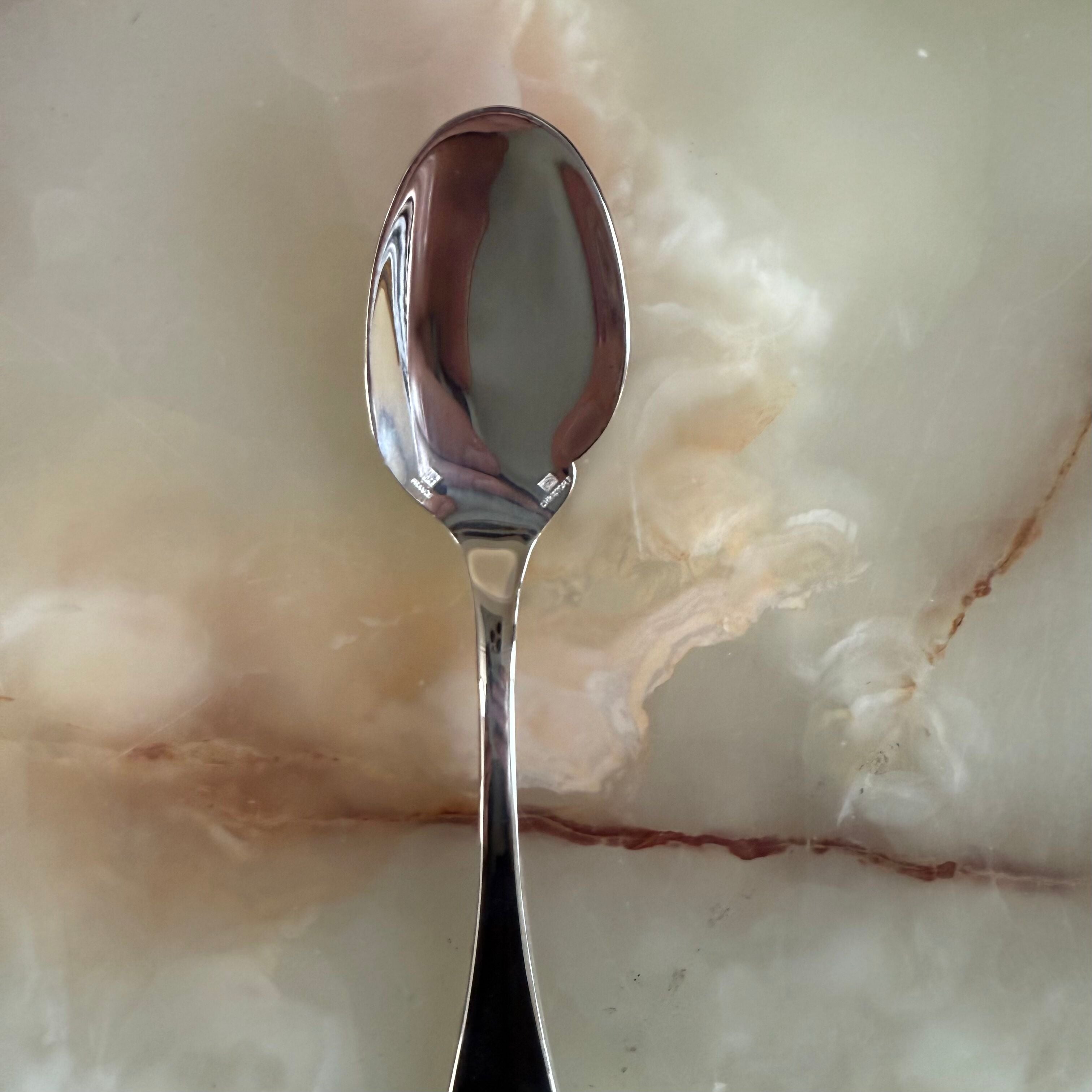Christofle Omnia Silver Plated Gourmet Sauce Spoon Set of 6 0032094