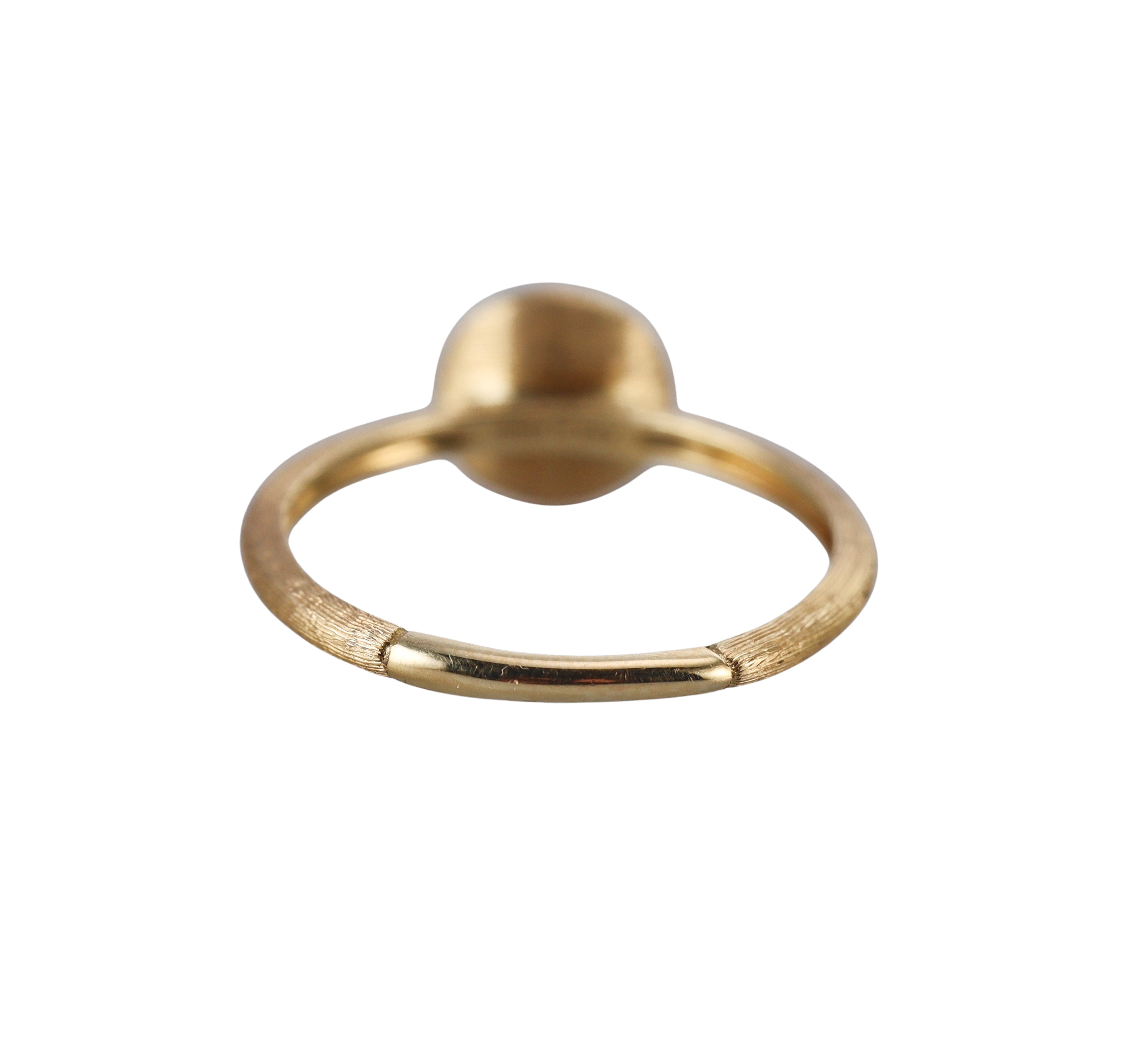 Marco Bicego Jaipur 18K Gold Blue Topaz Stackable Ring