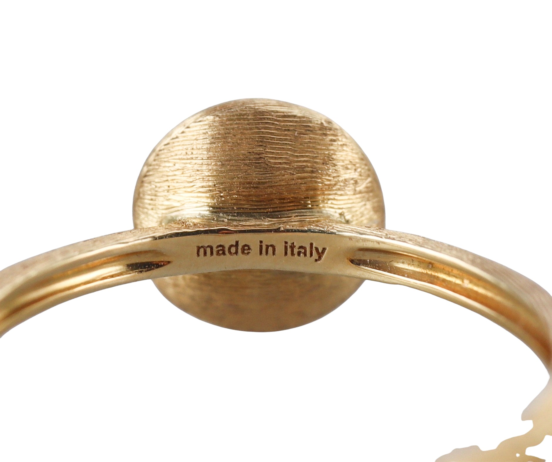 Marco Bicego Jaipur 18K Gold Blue Topaz Stackable Ring